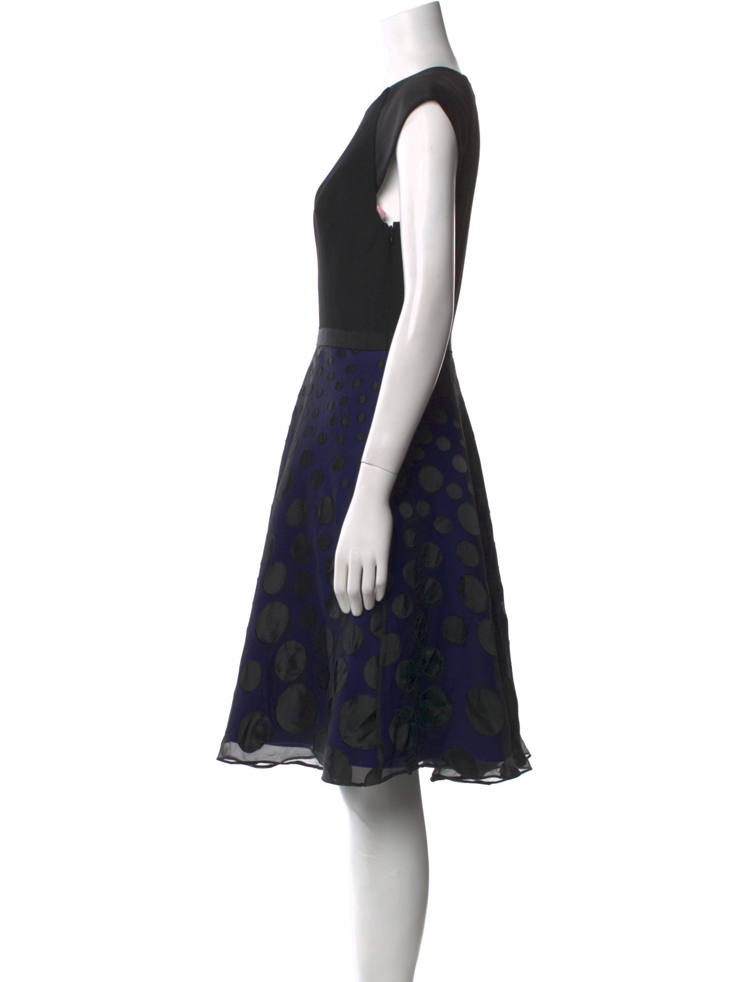 Halston Heritage Printed Knee-Length Dress