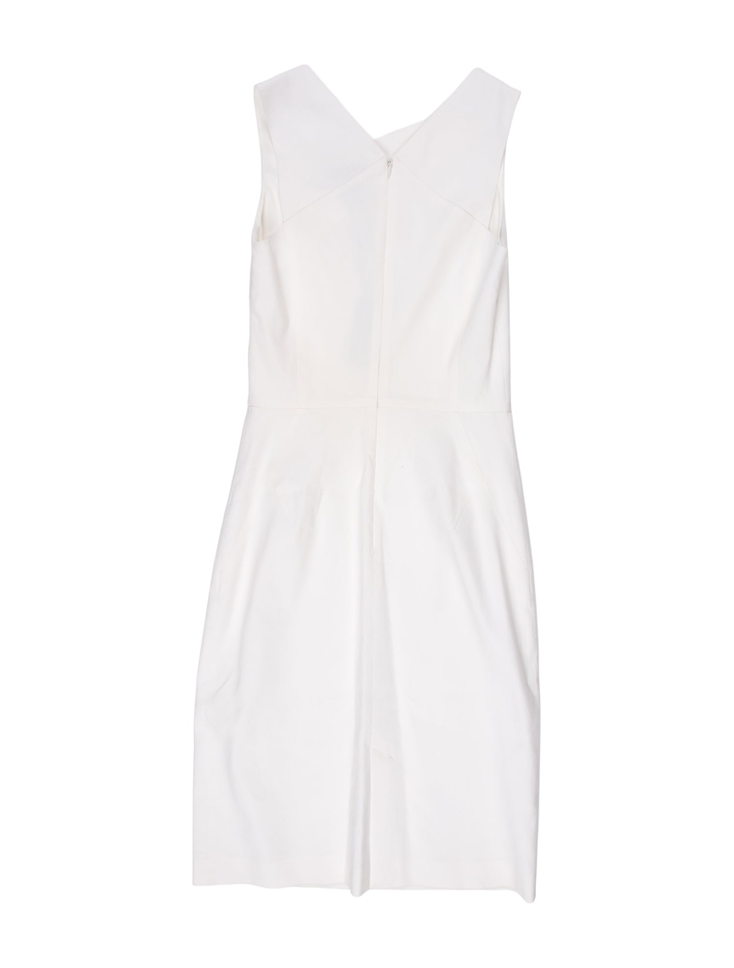 Halston Heritage One-Shoulder Knee-Length Dress