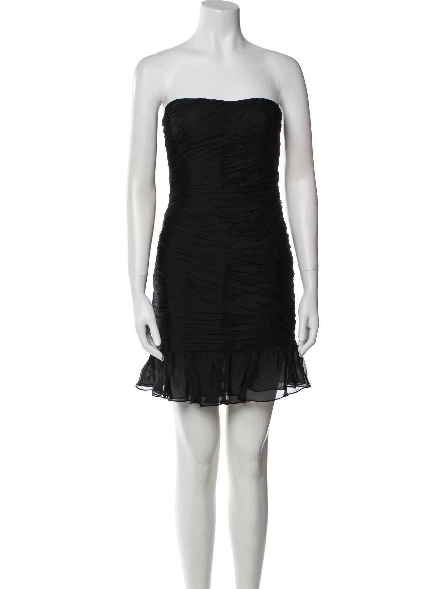 Halston Heritage Silk Mini Dress