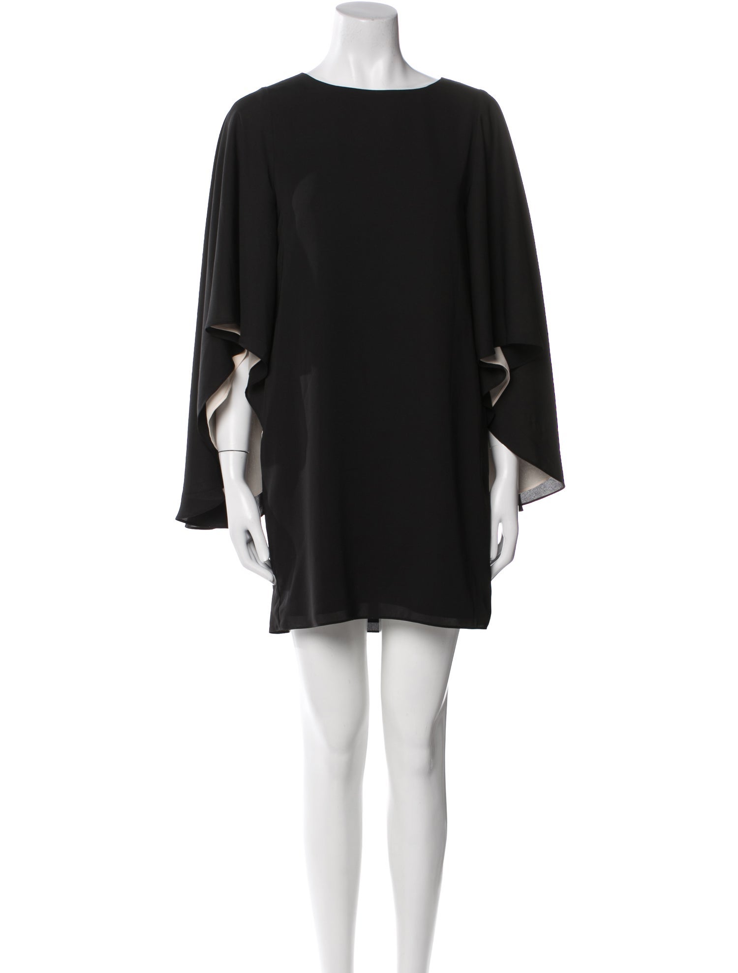 Halston Heritage Bateau Neckline Mini Dress w/ Tags