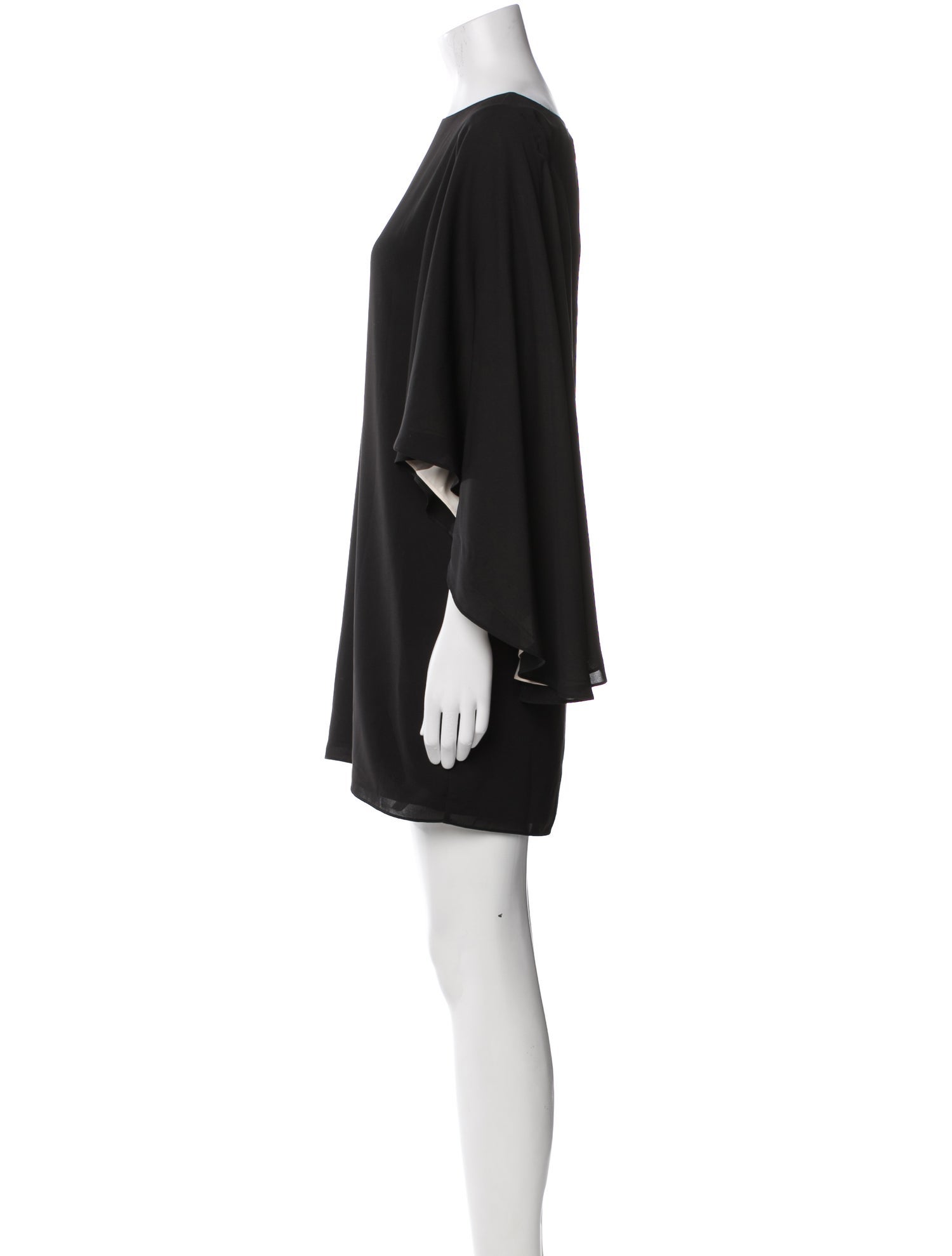 Halston Heritage Bateau Neckline Mini Dress w/ Tags
