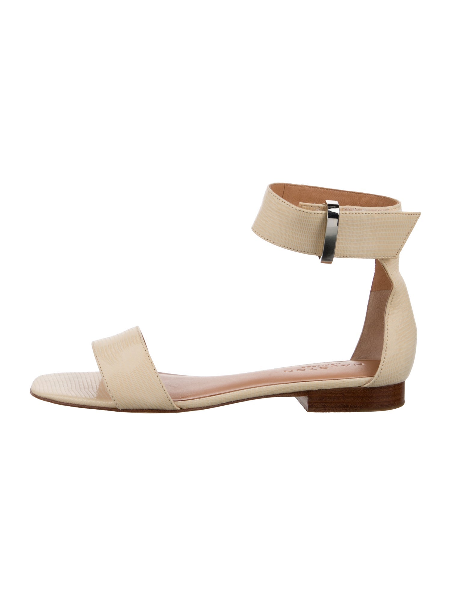 Halston Heritage Leather Sandals