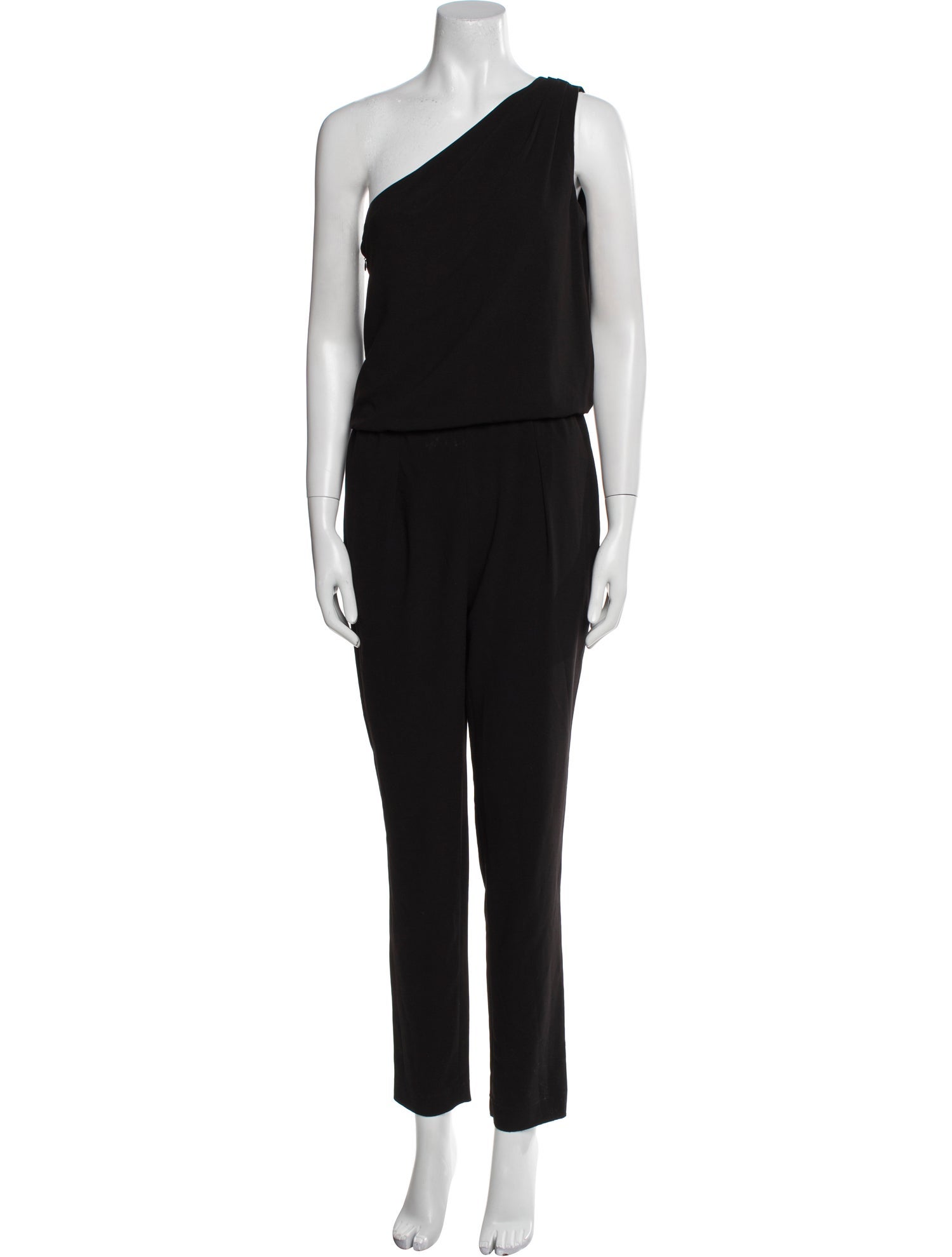 Halston Heritage One-Shoulder Jumpsuit