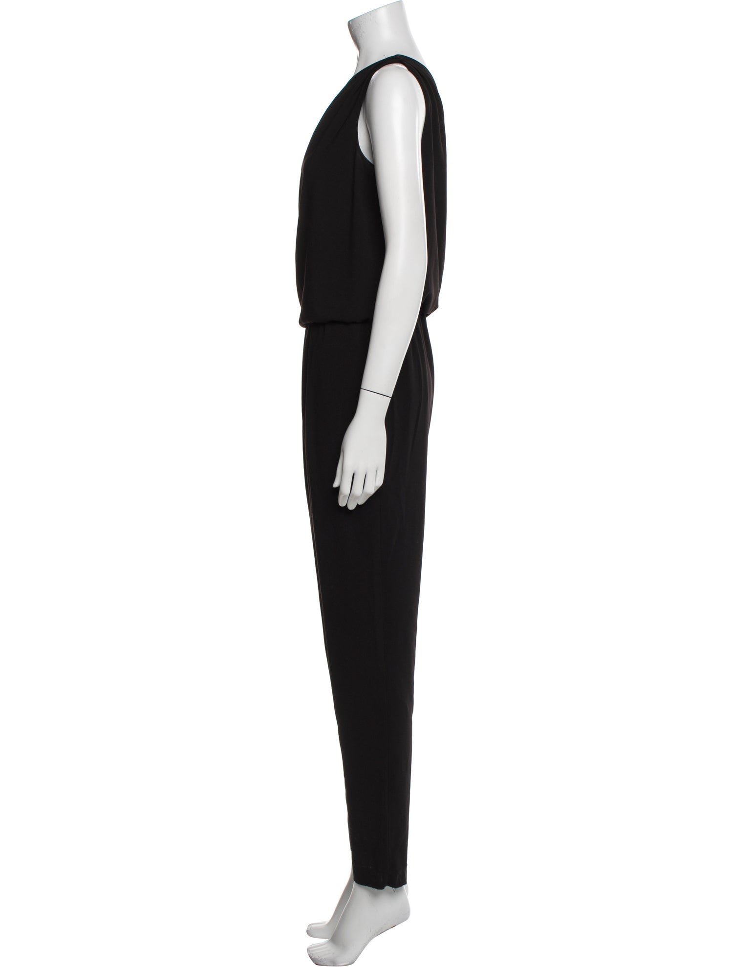 Halston Heritage One-Shoulder Jumpsuit