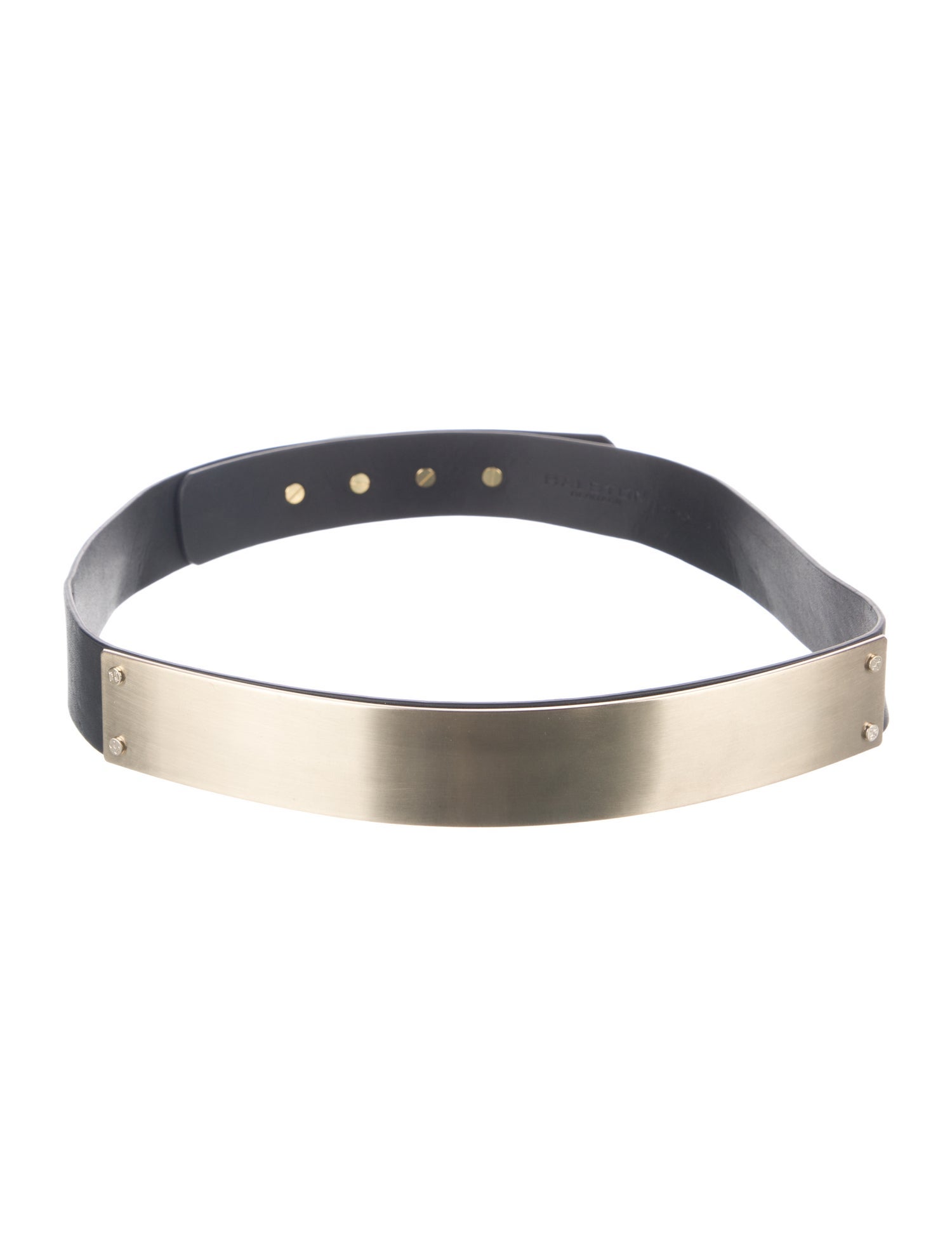 Halston Heritage Leather Waist Belt