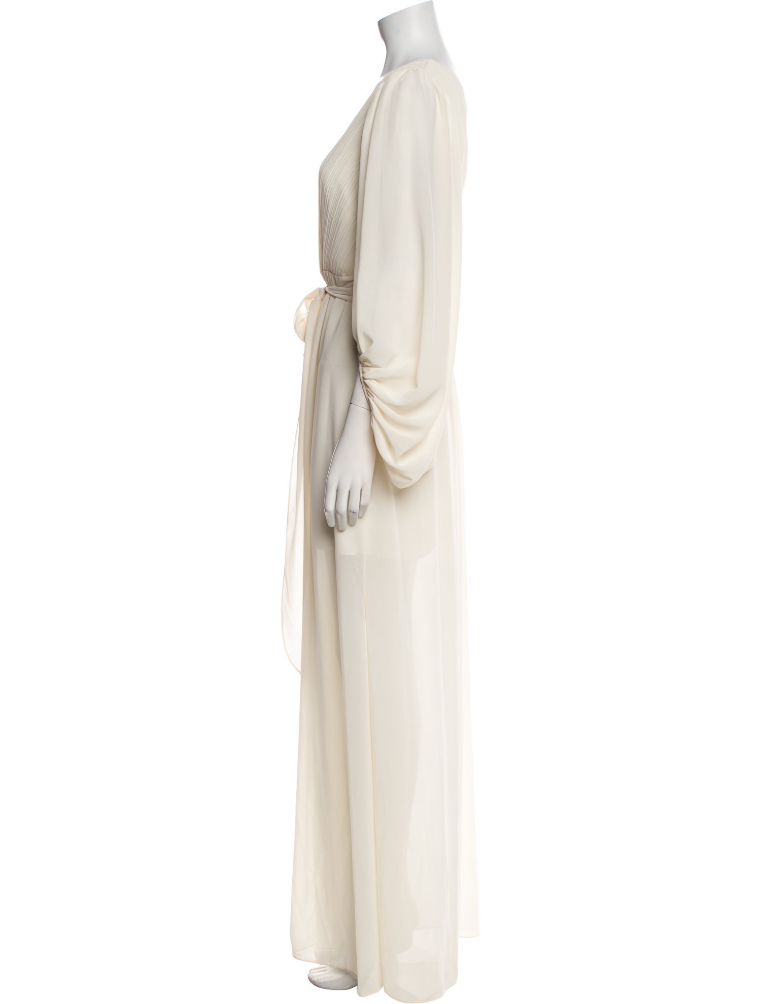 Halston Heritage V-Neck Long Dress w/ Tags