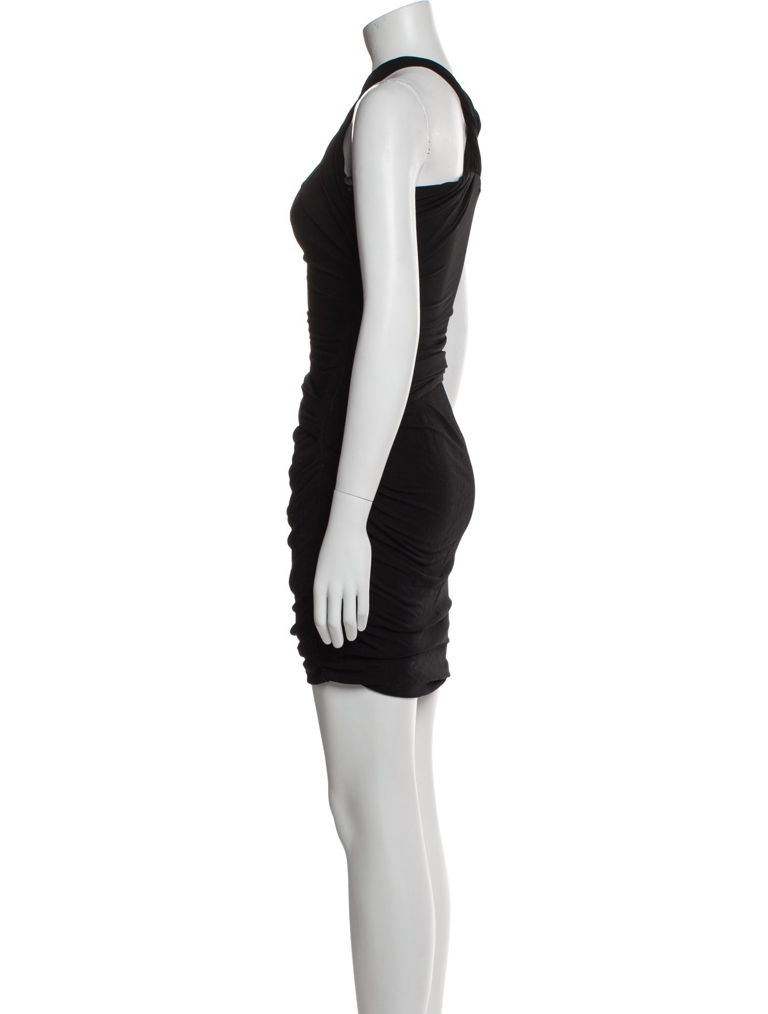 Halston Heritage Halterneck Mini Dress