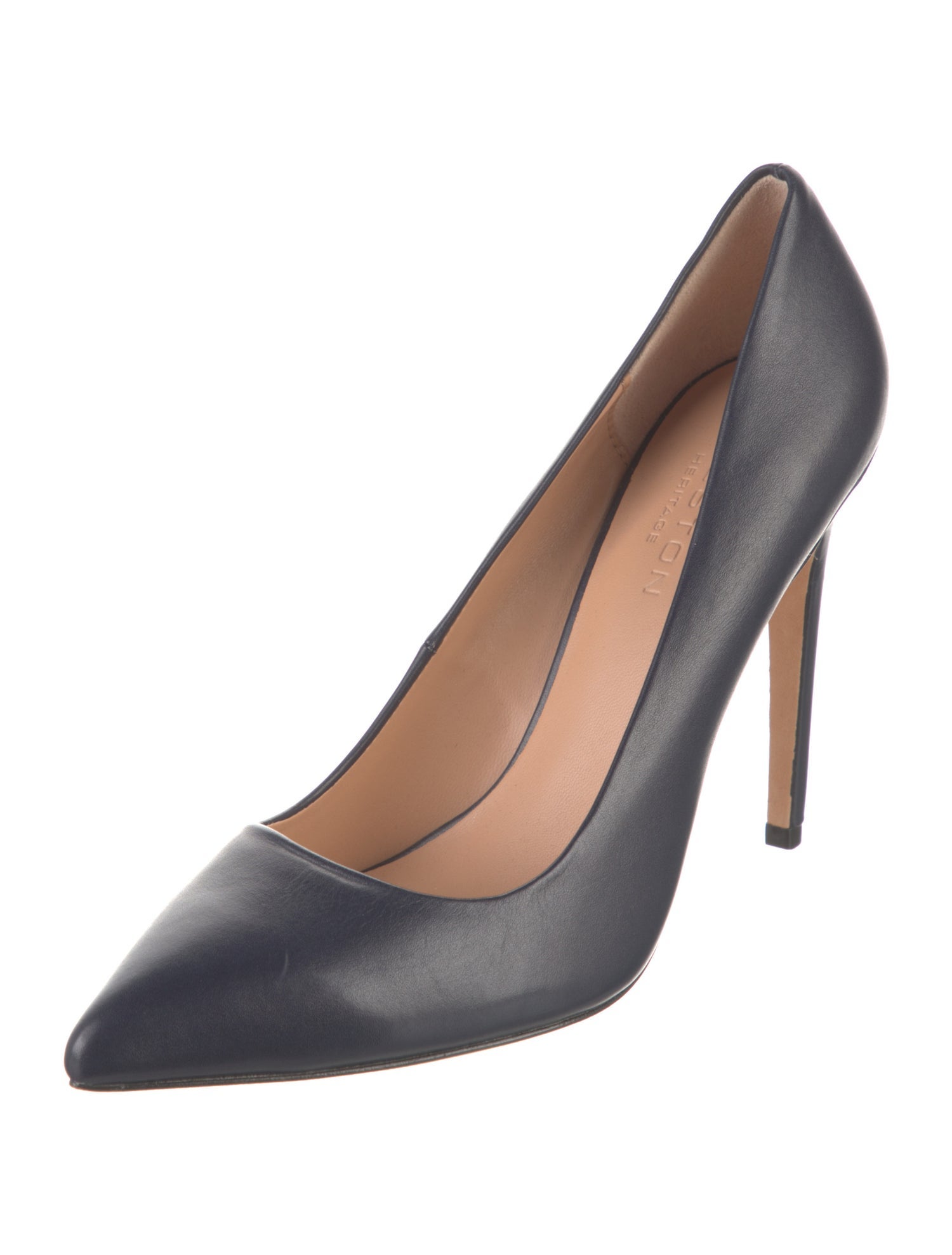 Halston Heritage Leather Pumps