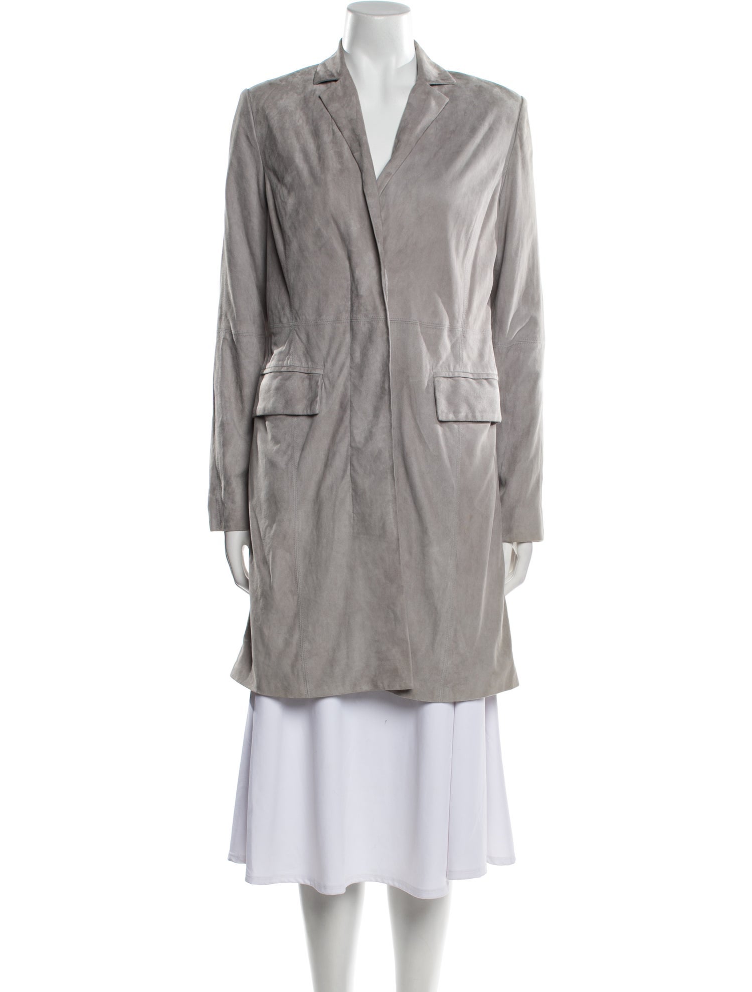 Halston Heritage Suede Evening Jacket