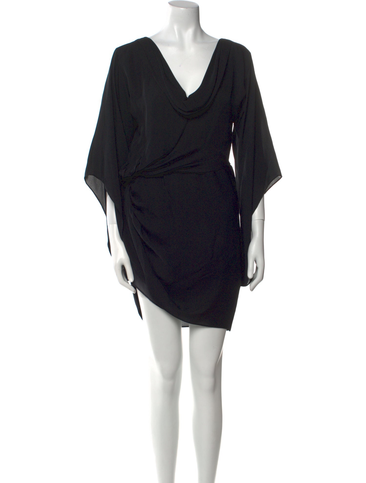 H by Halston Silk Mini Dress