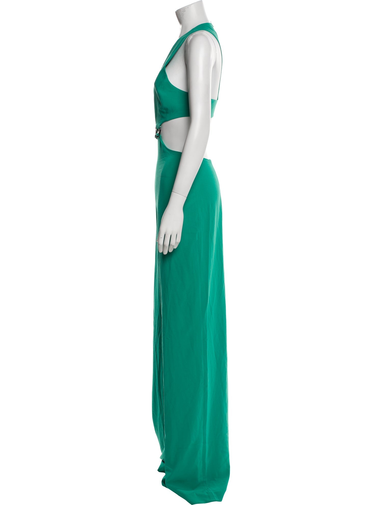 Halston Heritage Scoop Neck Jumpsuit