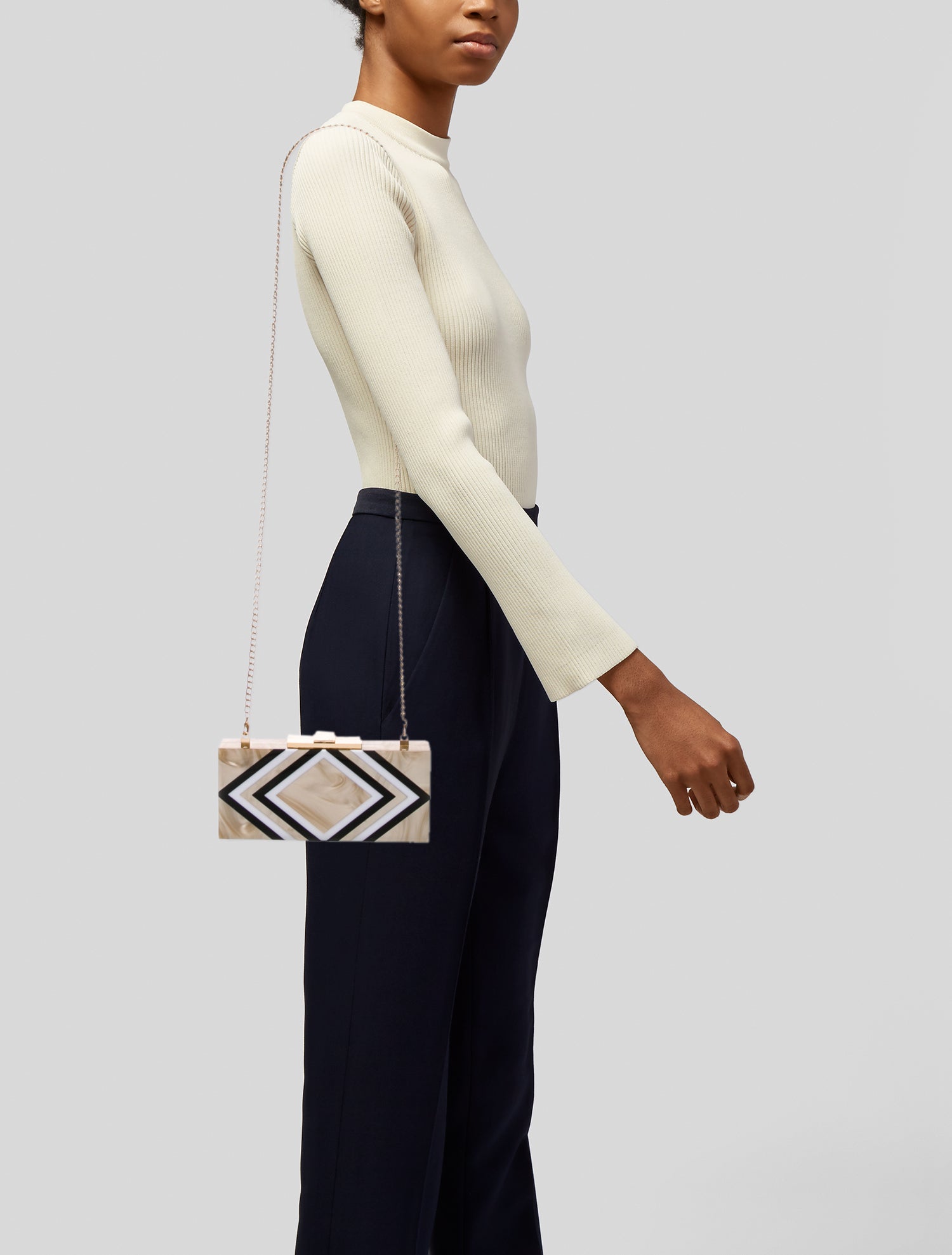 Halston Heritage Minaudière