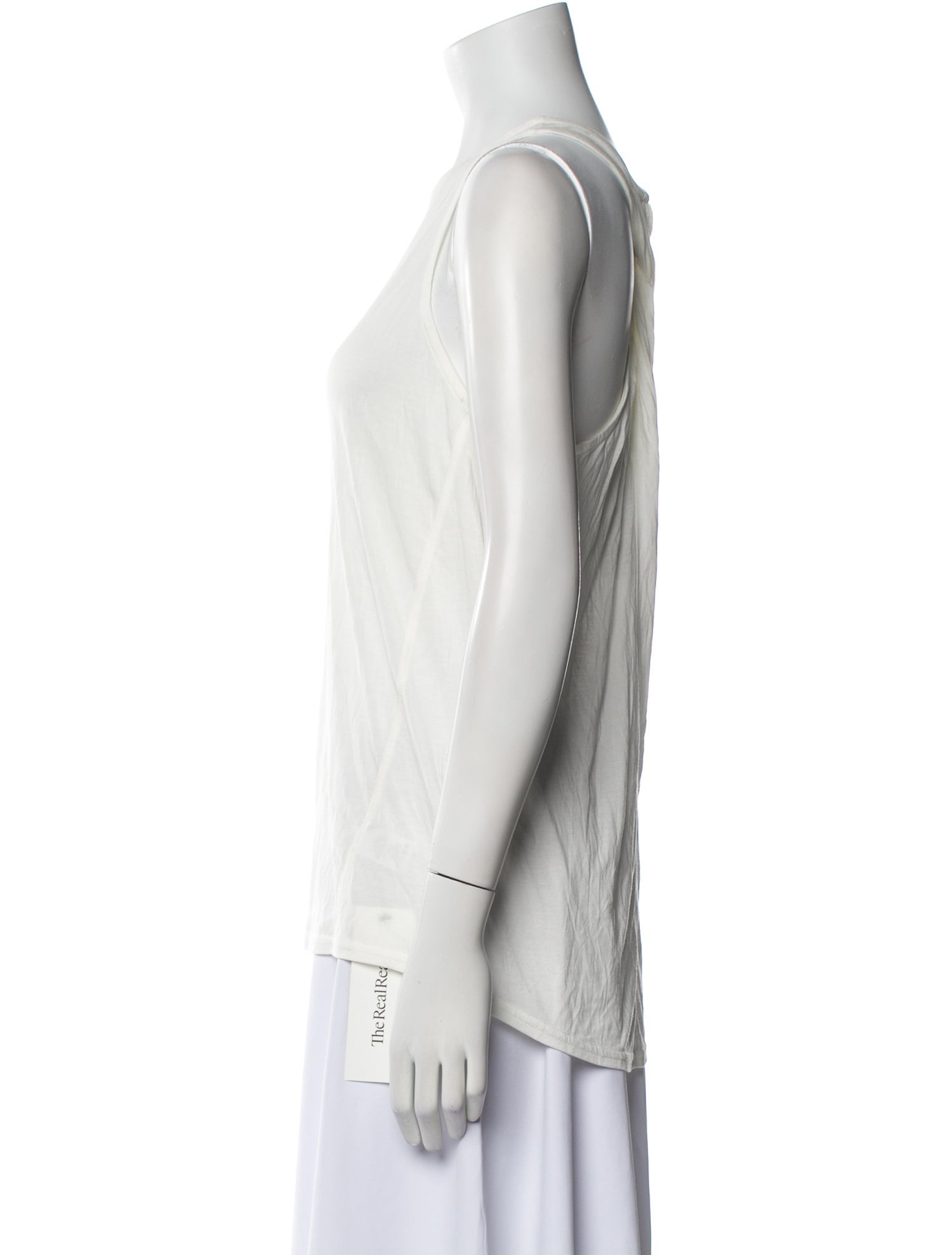 Halston Heritage Crew Neck Sleeveless Top w/ Tags