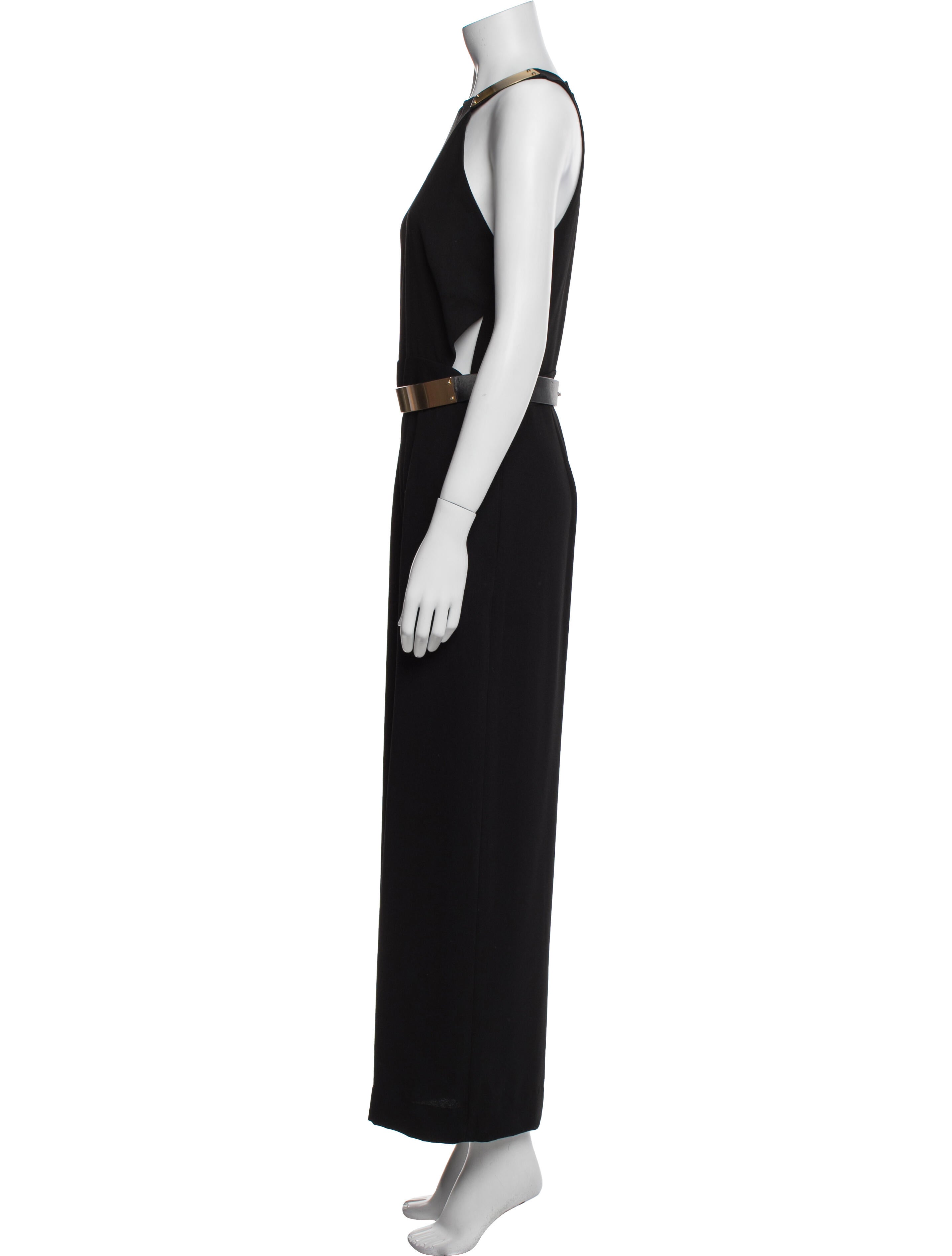 Halston Heritage Scoop Neck Jumpsuit