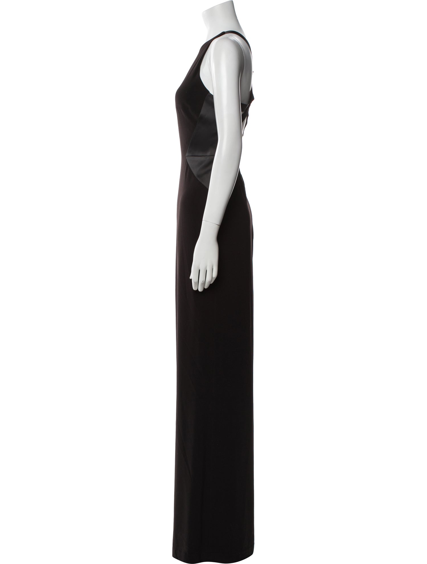 Halston Heritage Crew Neck Jumpsuit