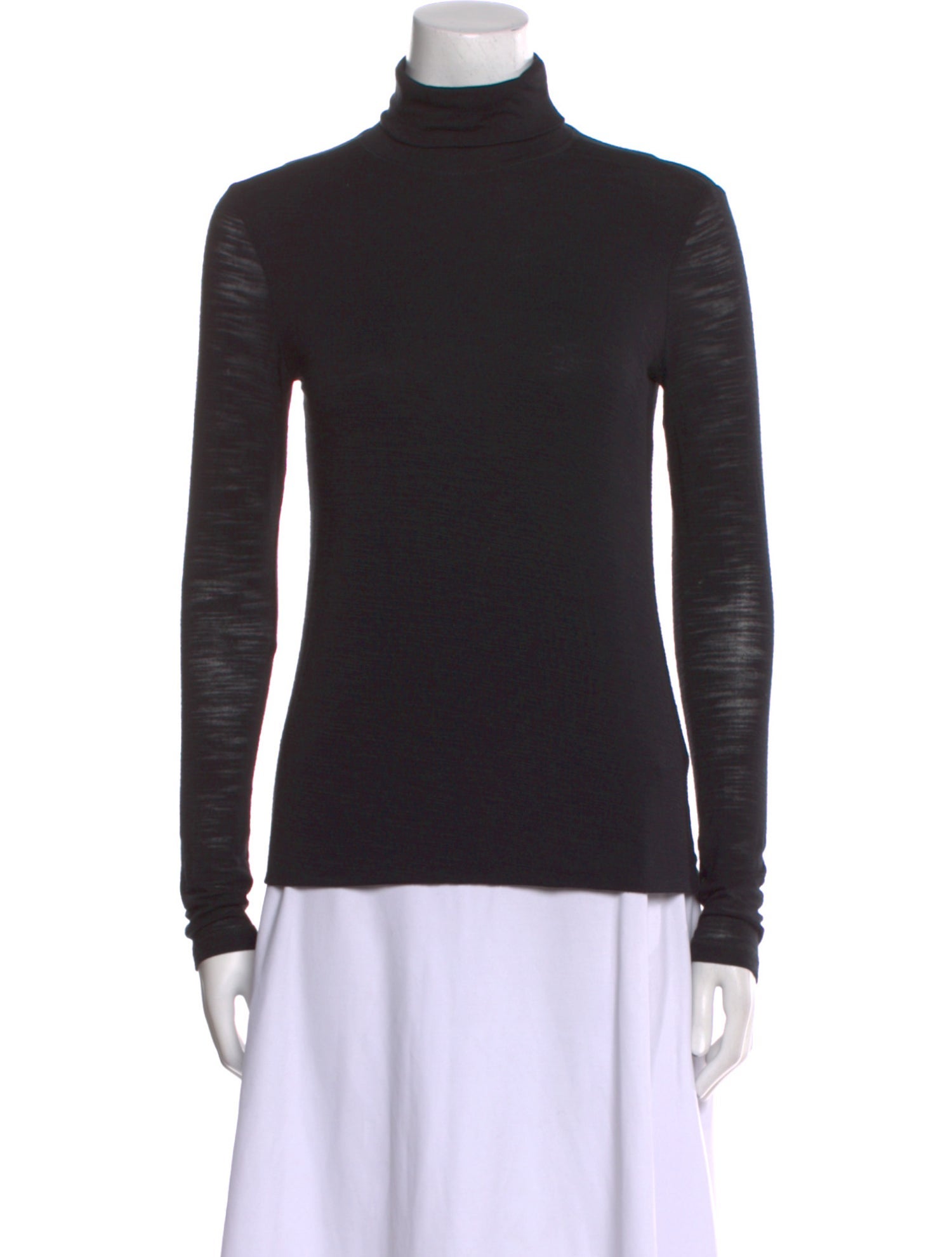Halston Heritage Turtleneck Long Sleeve Top