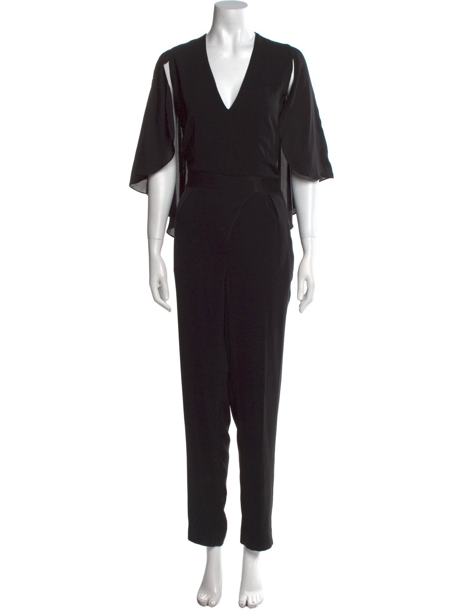 Halston Heritage V-Neck Jumpsuit