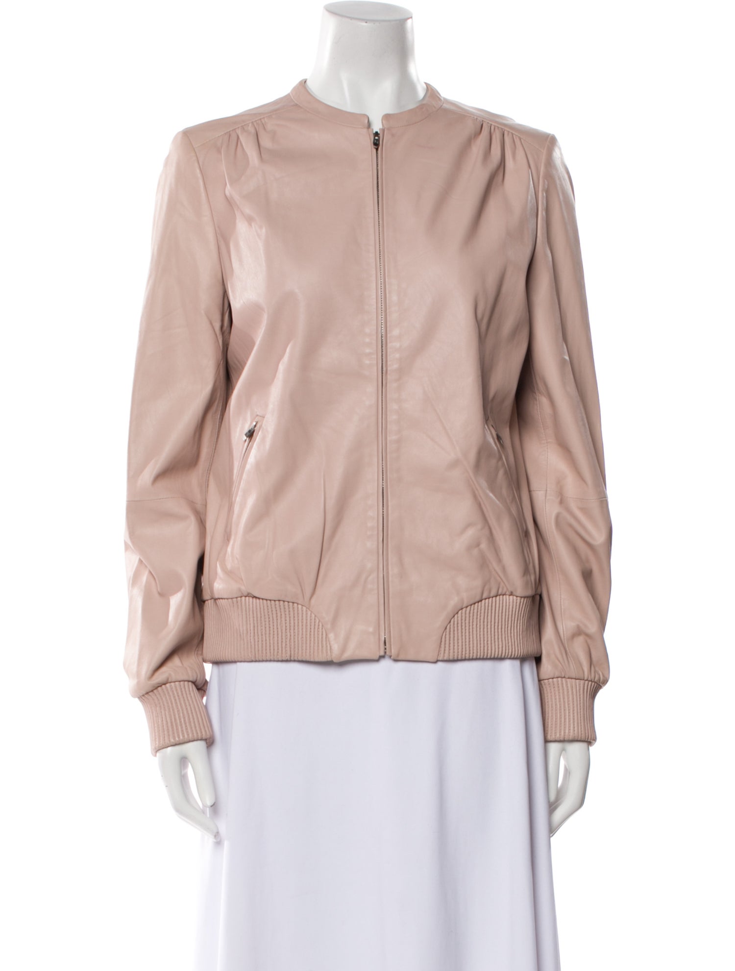 Halston Heritage Leather Jacket