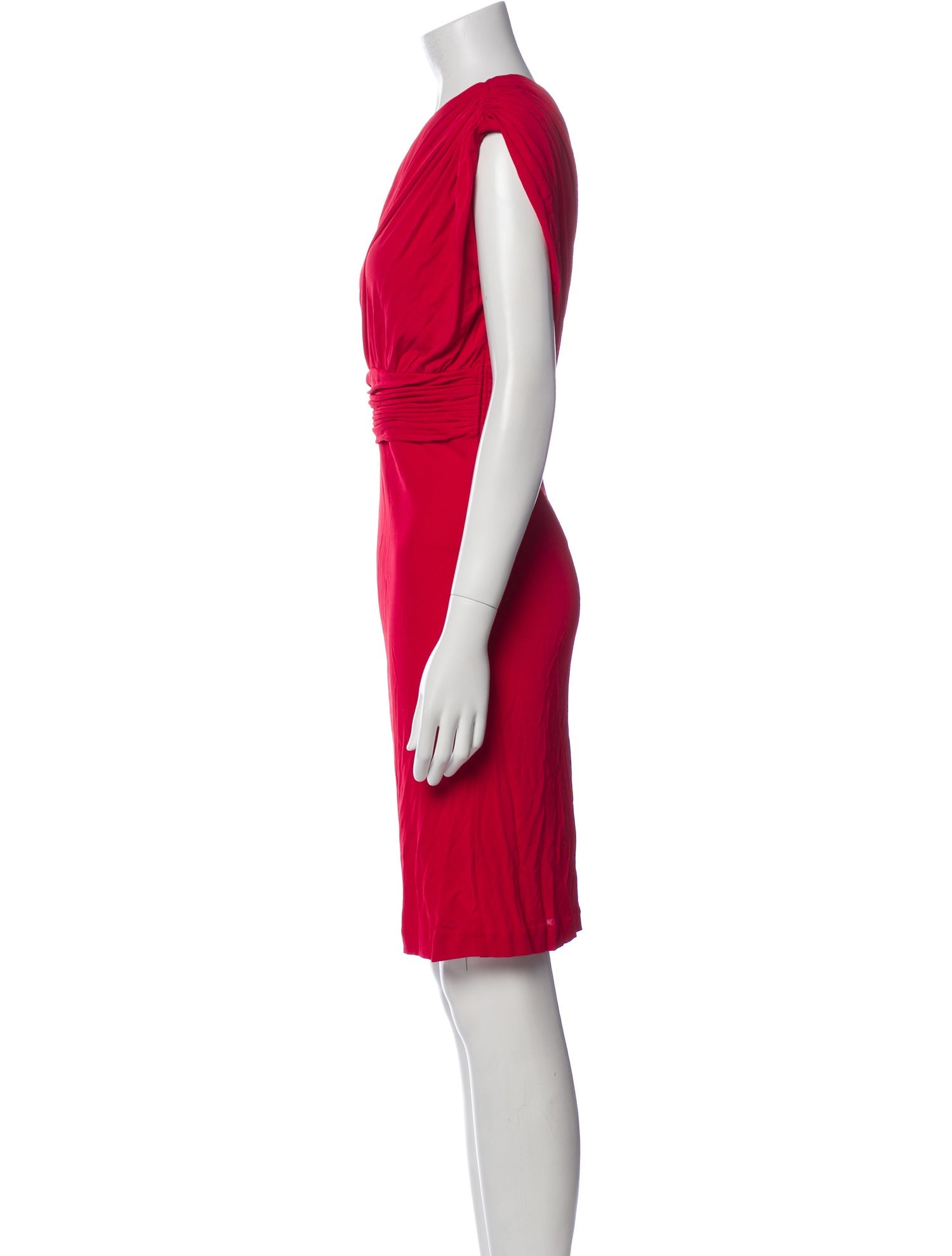 Halston Heritage One-Shoulder Mini Dress