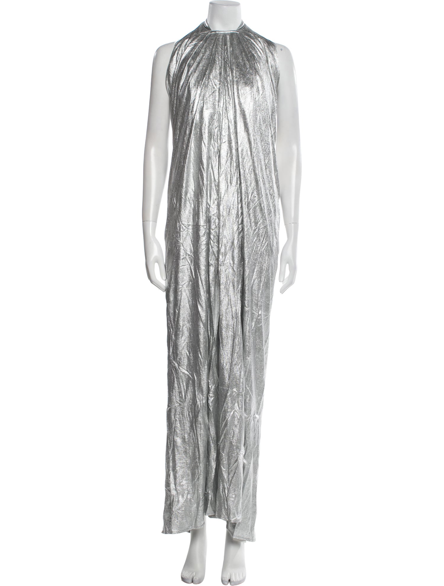 Halston Heritage Halterneck Long Dress