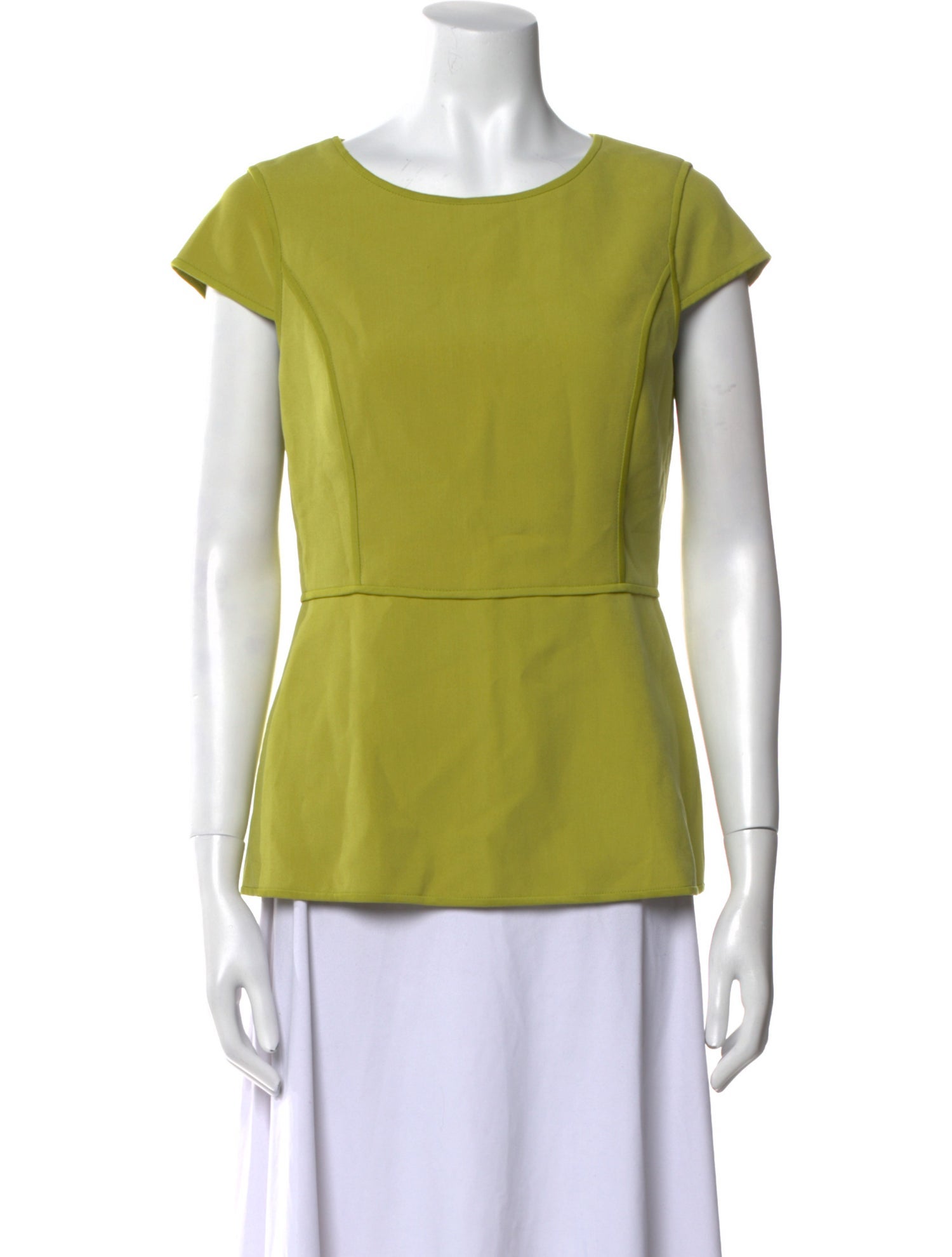 Halston Heritage Scoop Neck Short Sleeve T-Shirt w/ Tags