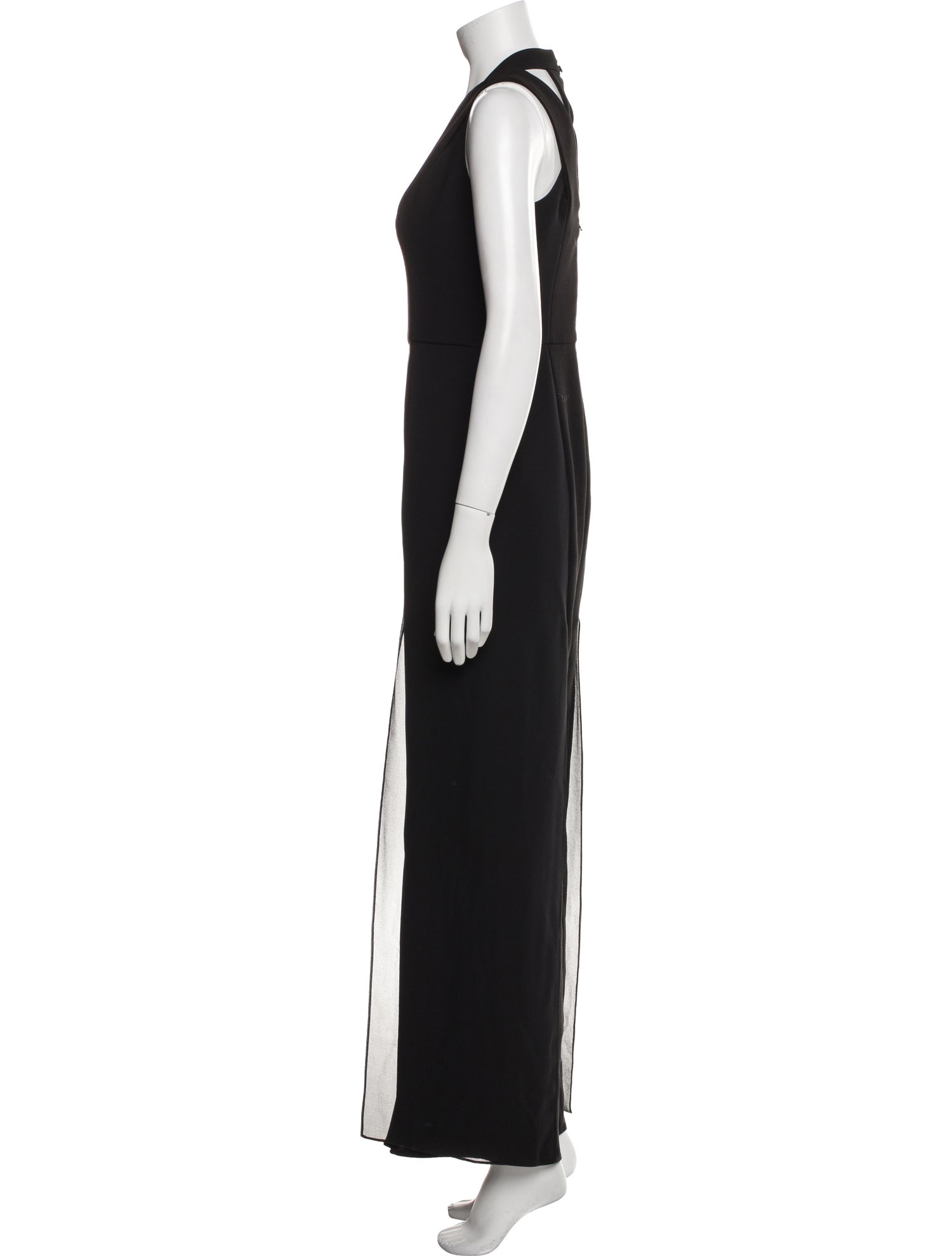 Halston Heritage V-Neck Jumpsuit