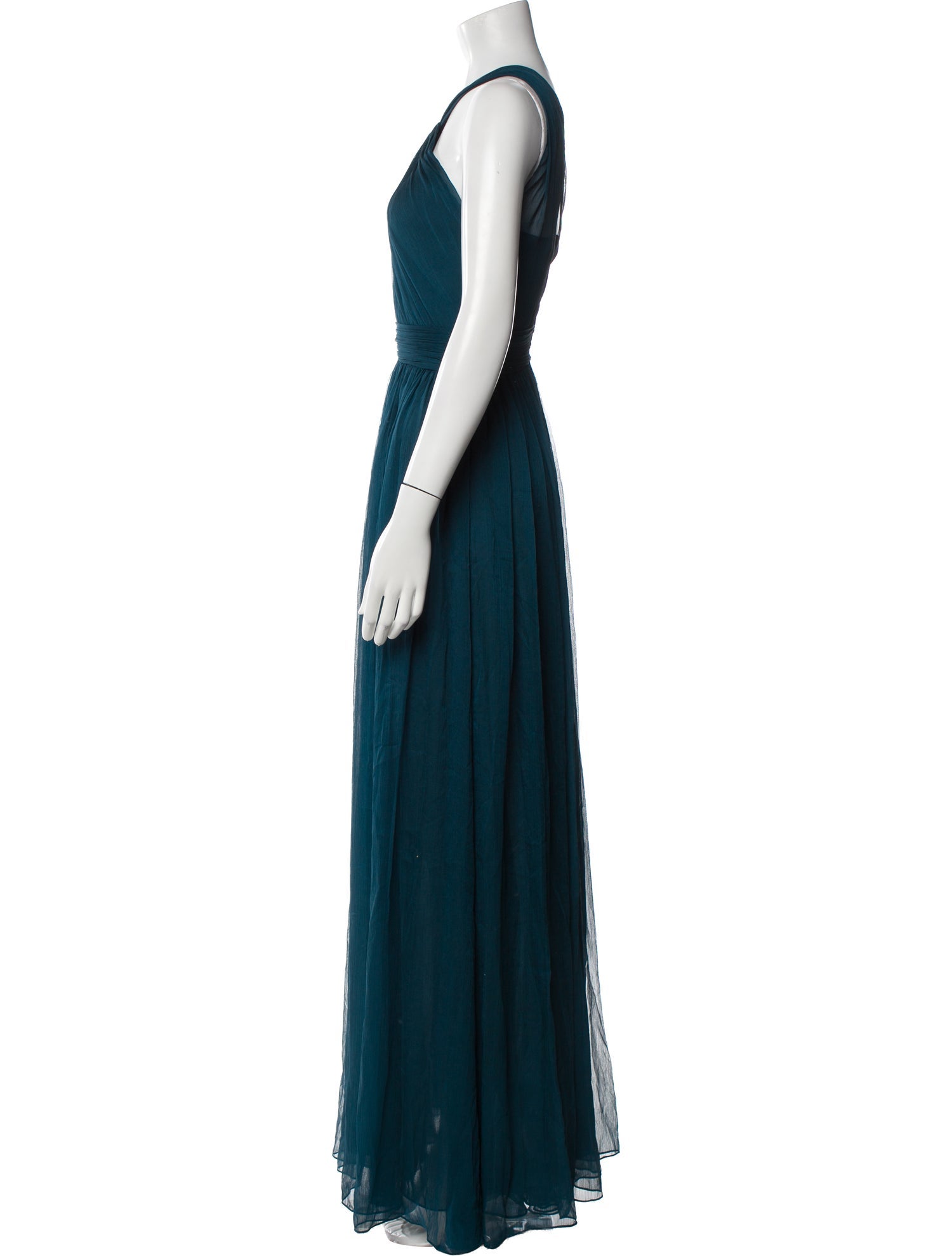 Halston Heritage Halterneck Long Dress w/ Tags