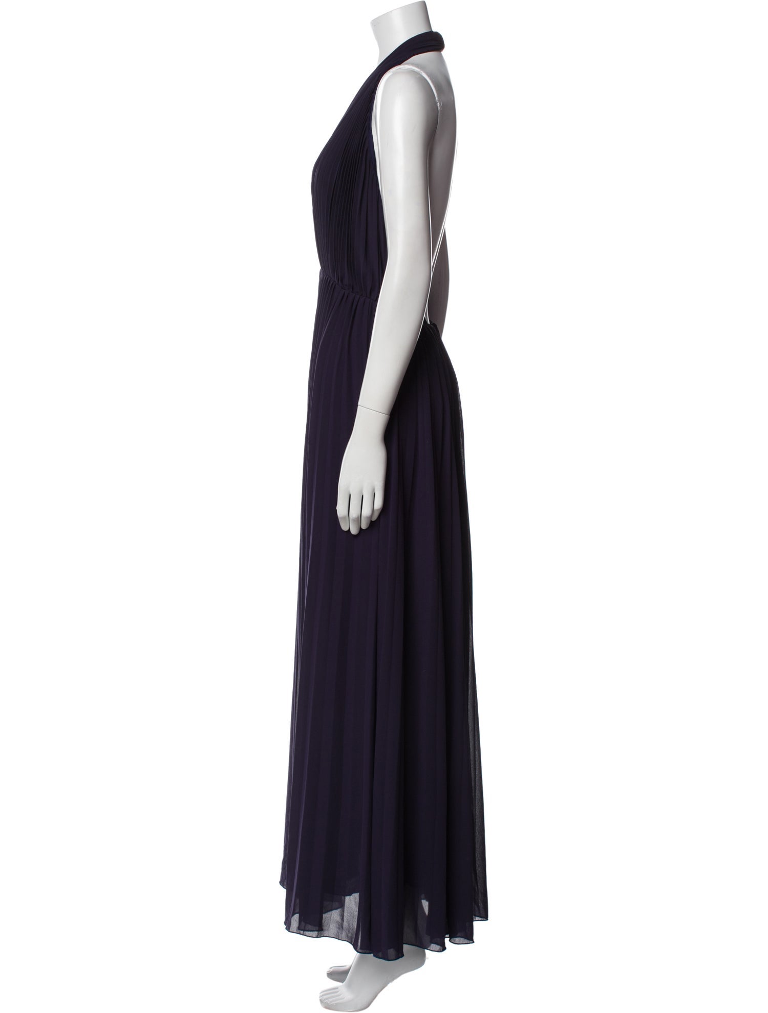 Halston Heritage Halterneck Long Dress