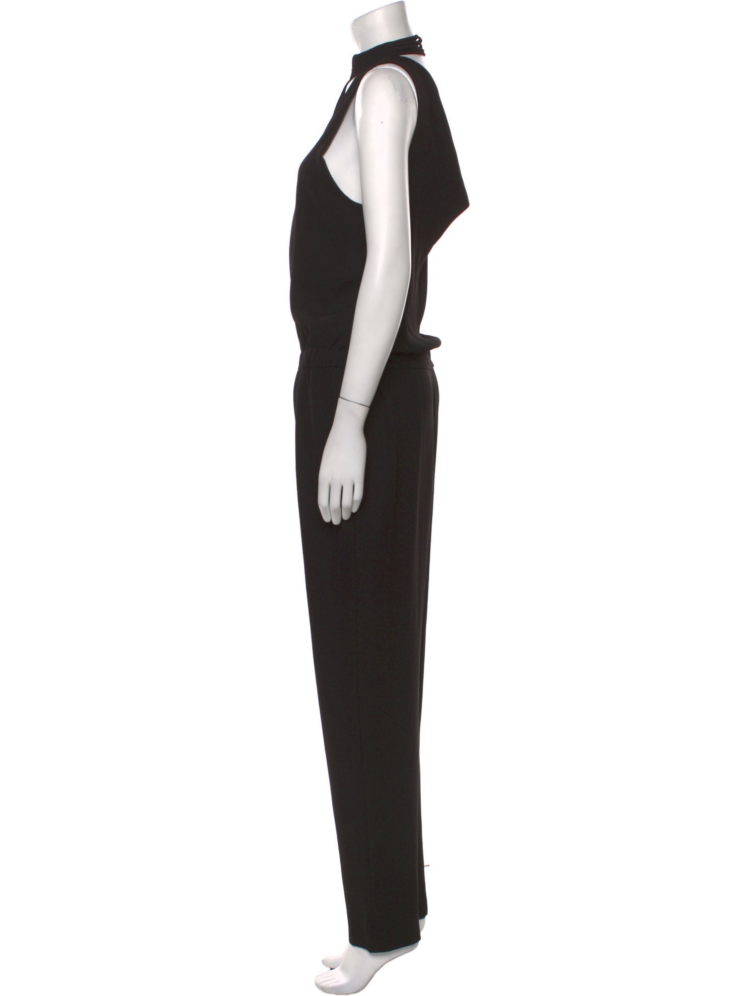 Halston Heritage Mock Neck Jumpsuit