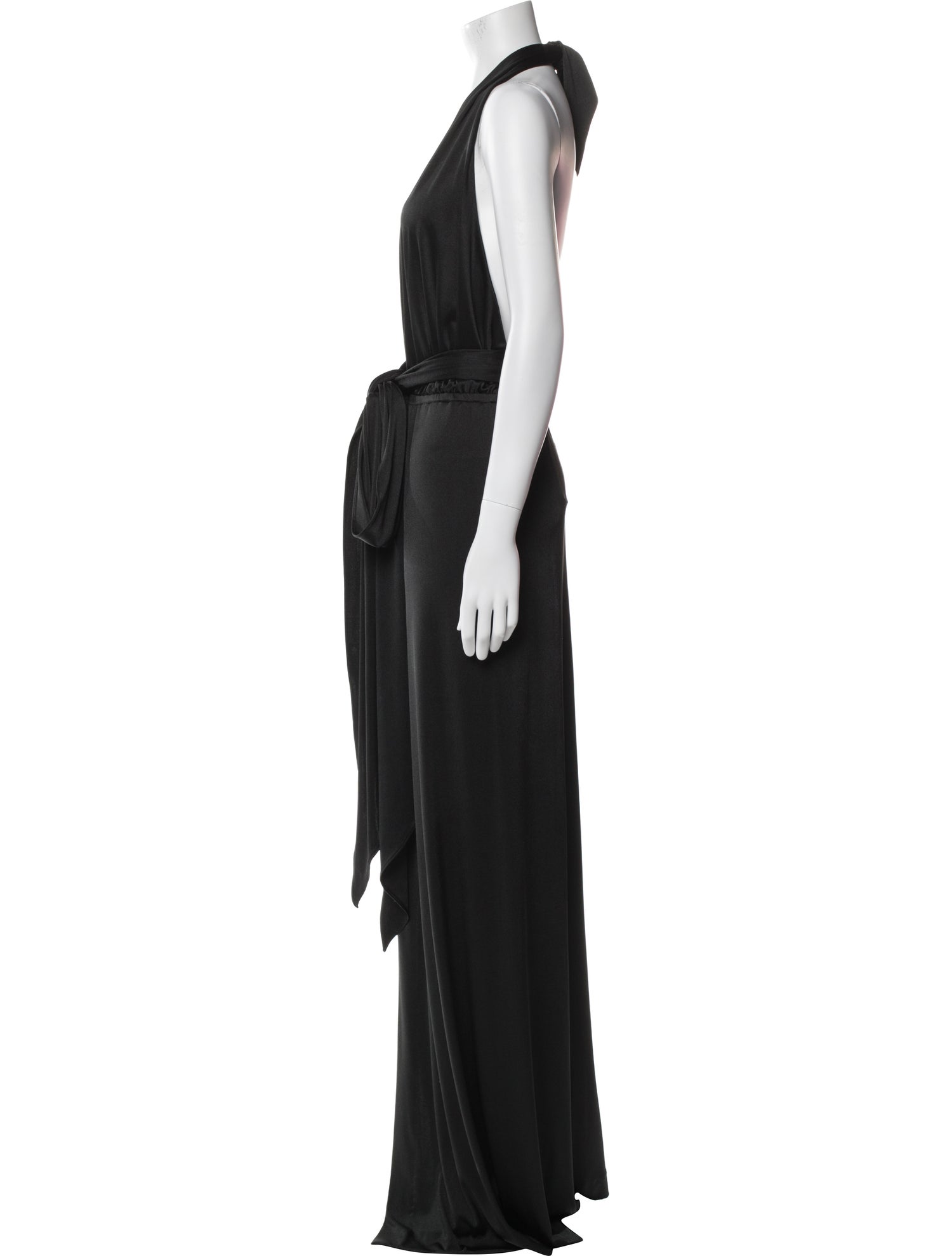 Halston Heritage V-Neck Long Dress w/ Tags