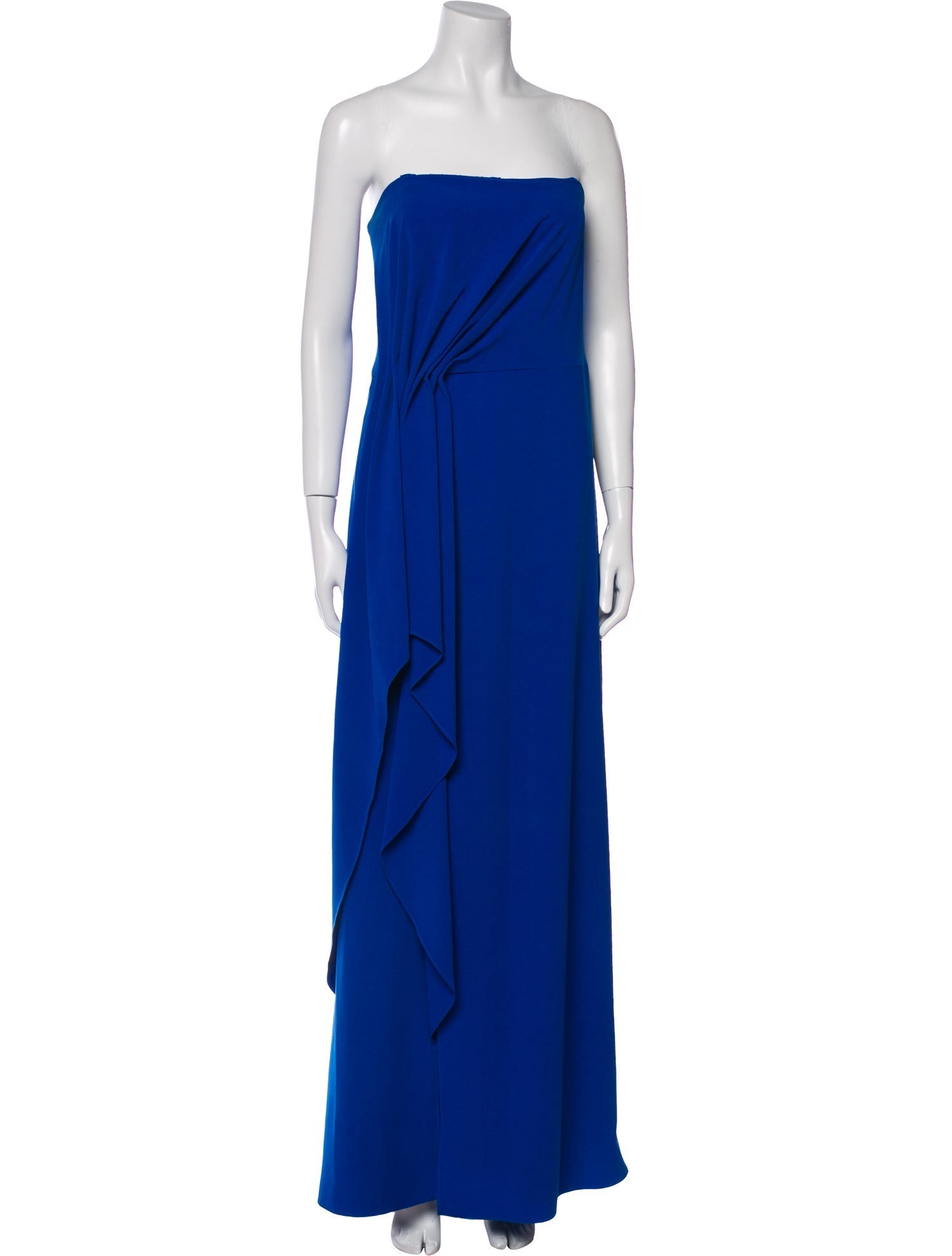 Halston Heritage Strapless Long Dress
