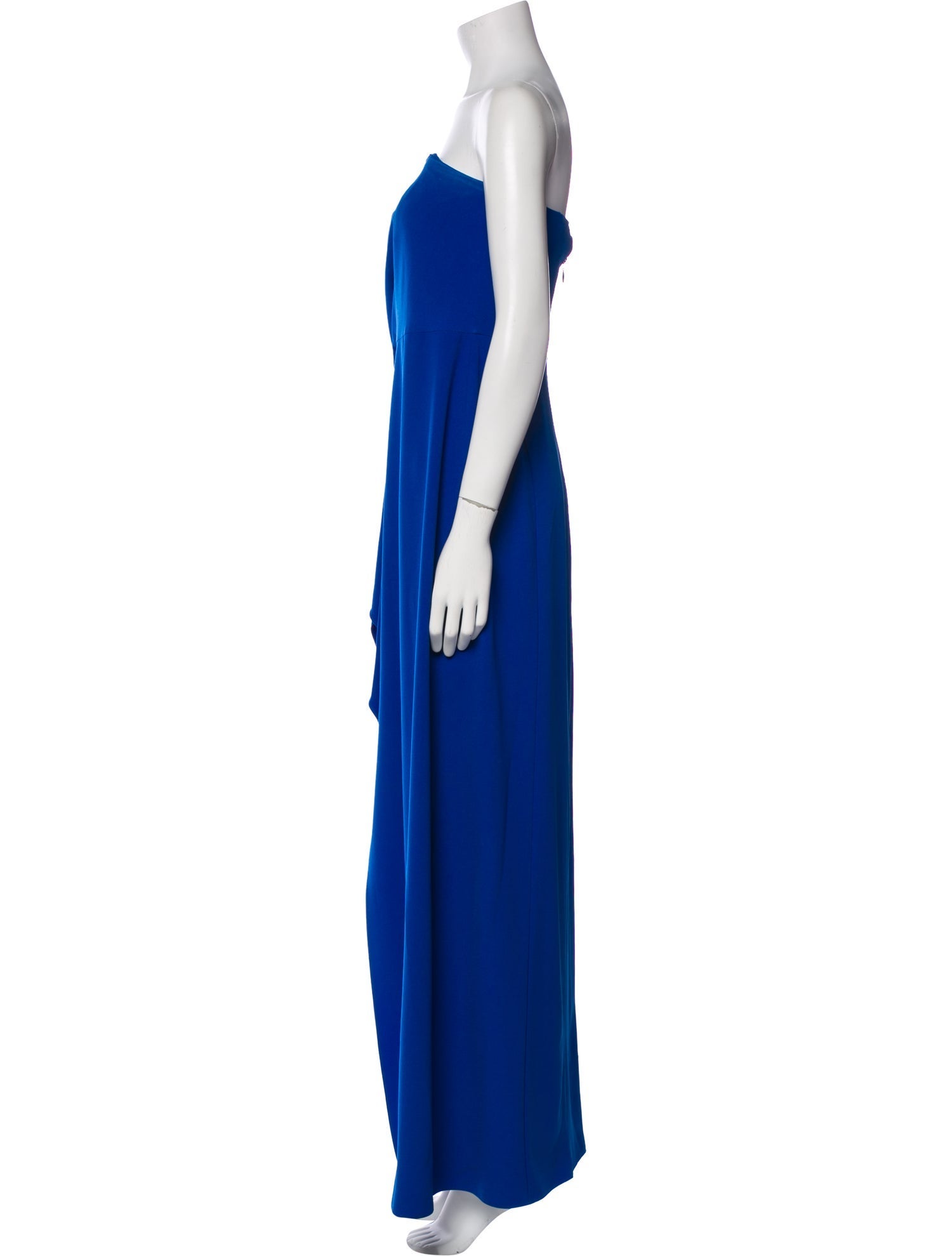 Halston Heritage Strapless Long Dress