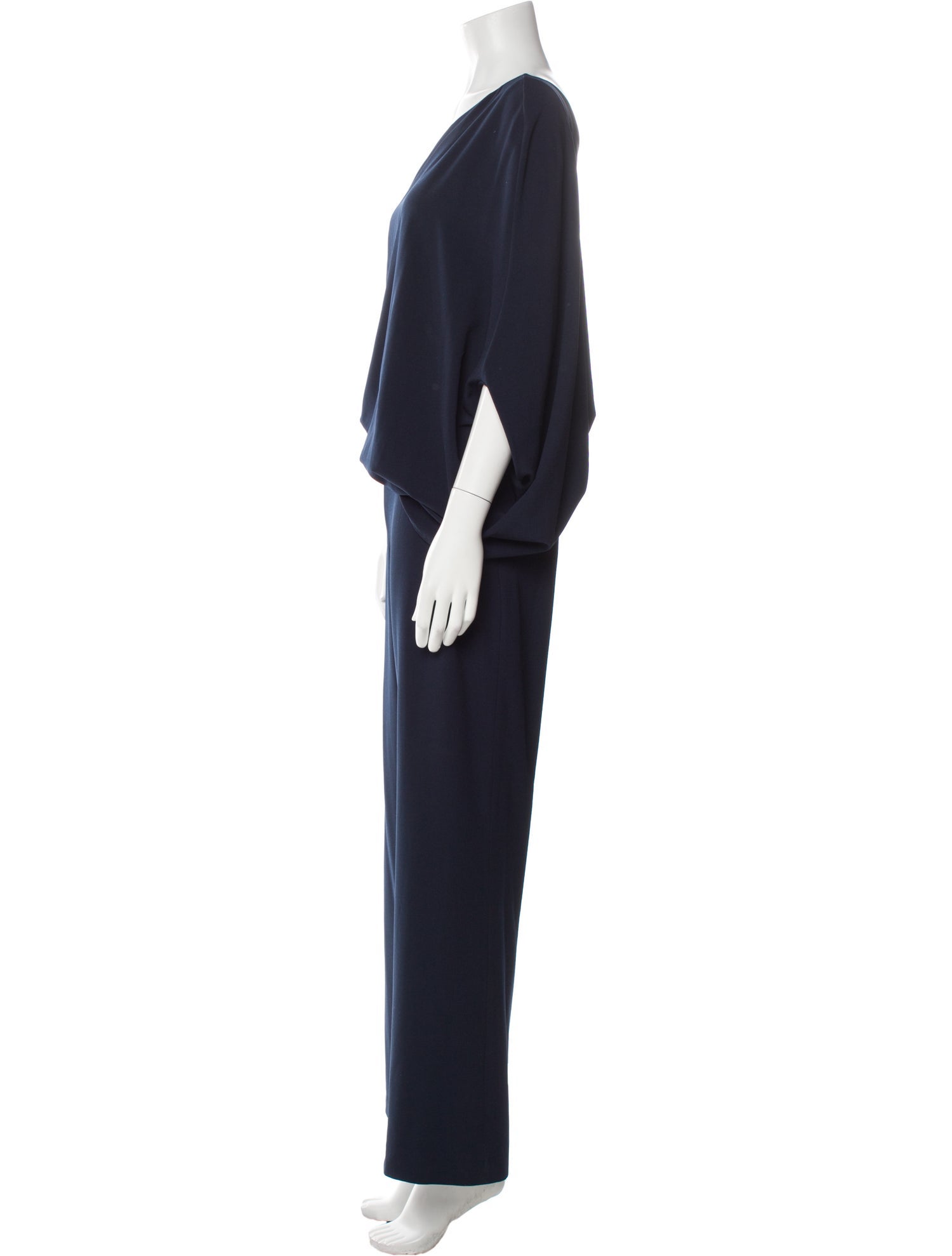 Halston Heritage One-Shoulder Jumpsuit