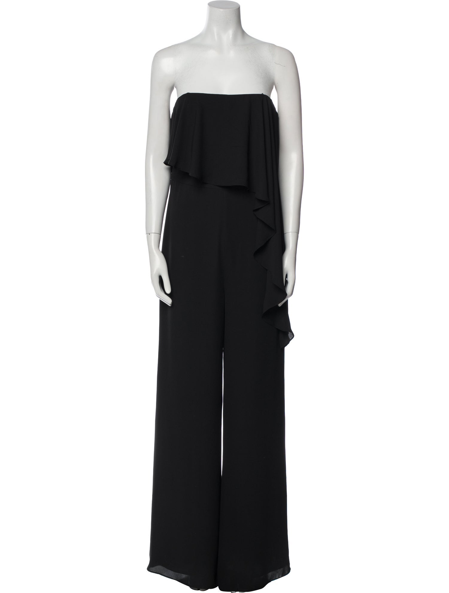 Halston Heritage Strapless Jumpsuit
