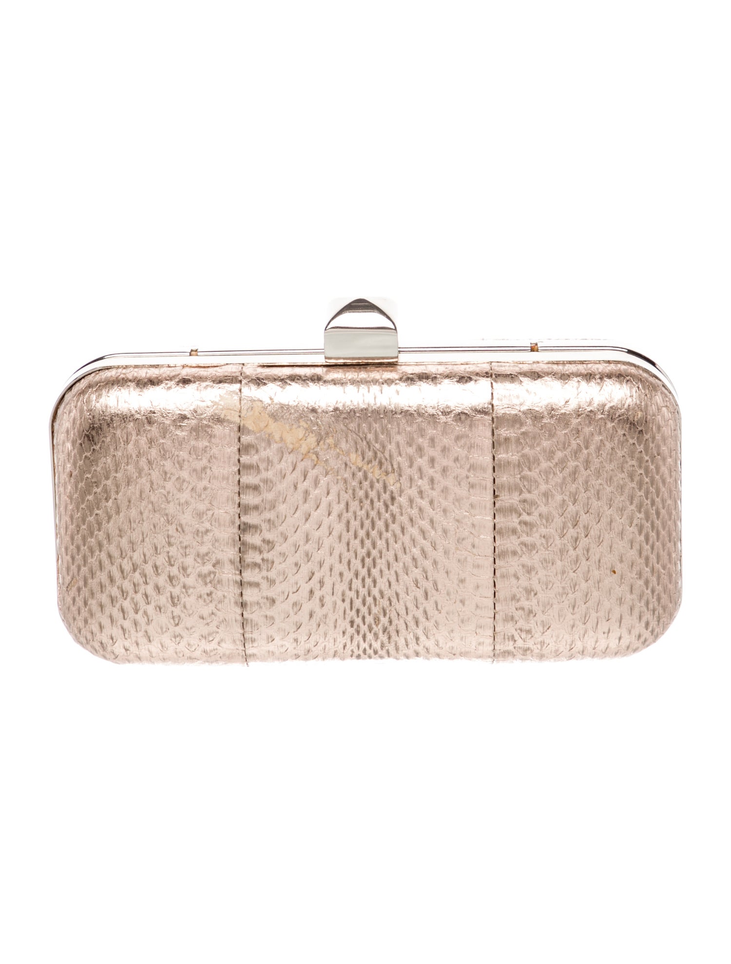 Halston Heritage Leather Minaudière