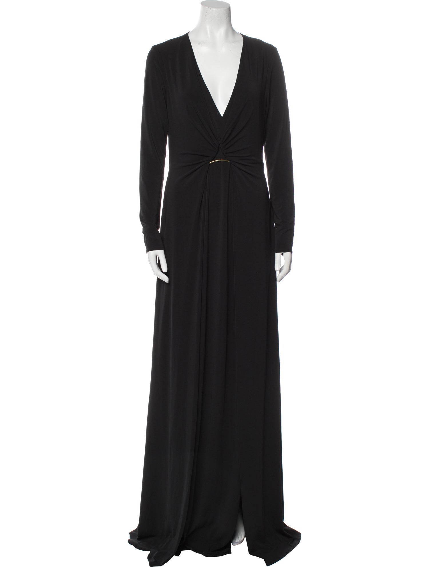 Halston Heritage V-Neck Long Dress w/ Tags