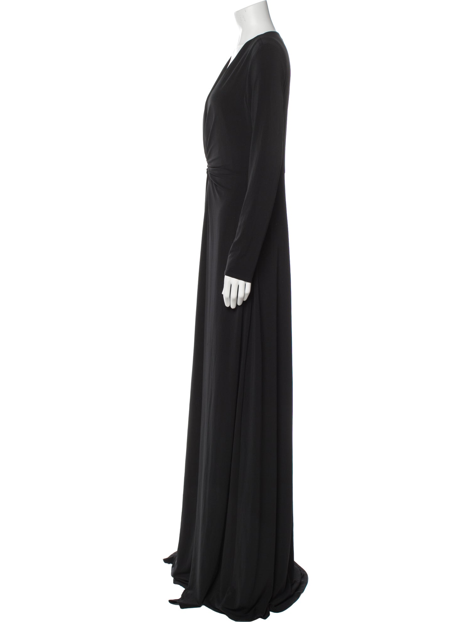 Halston Heritage V-Neck Long Dress w/ Tags
