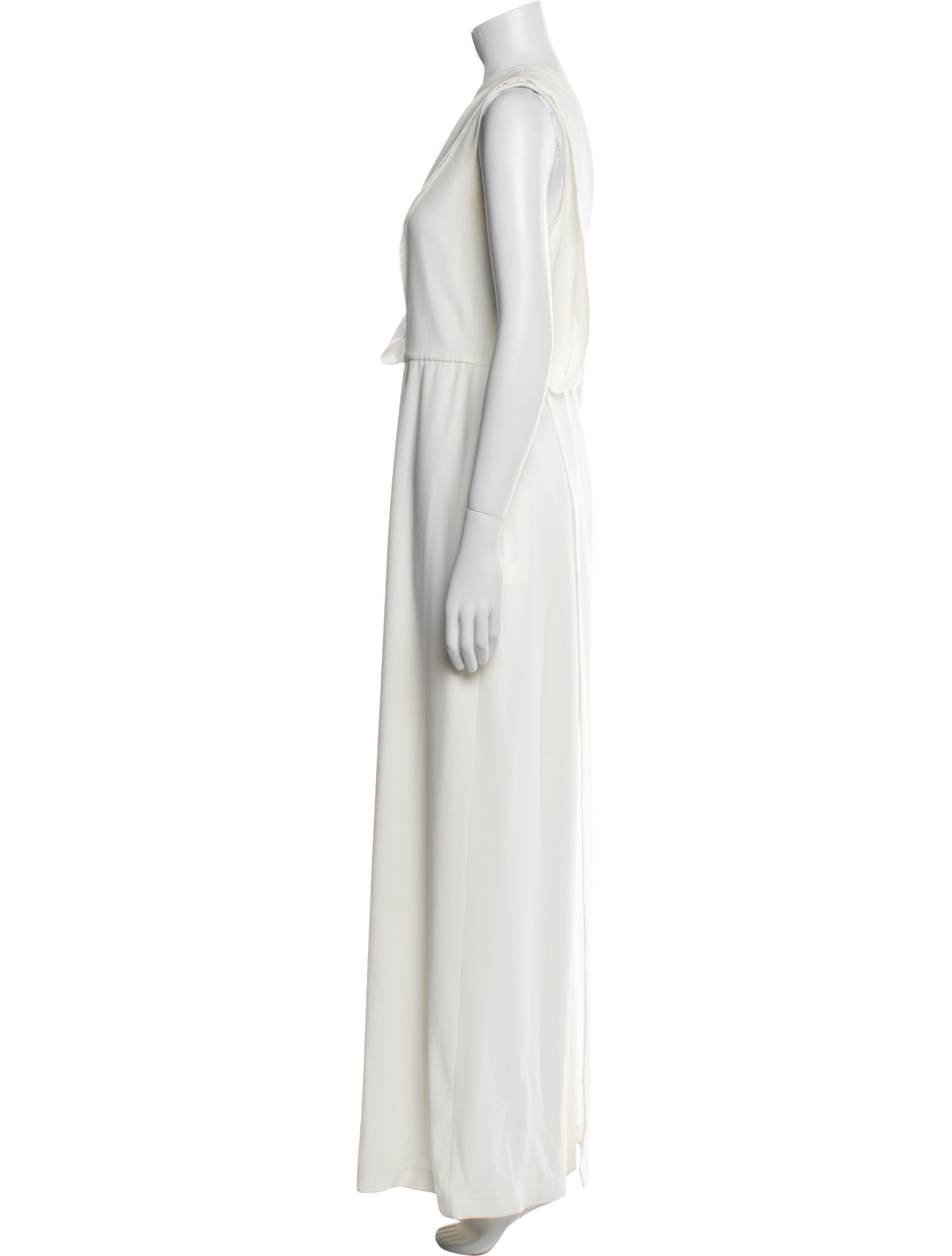 Halston Heritage One-Shoulder Jumpsuit