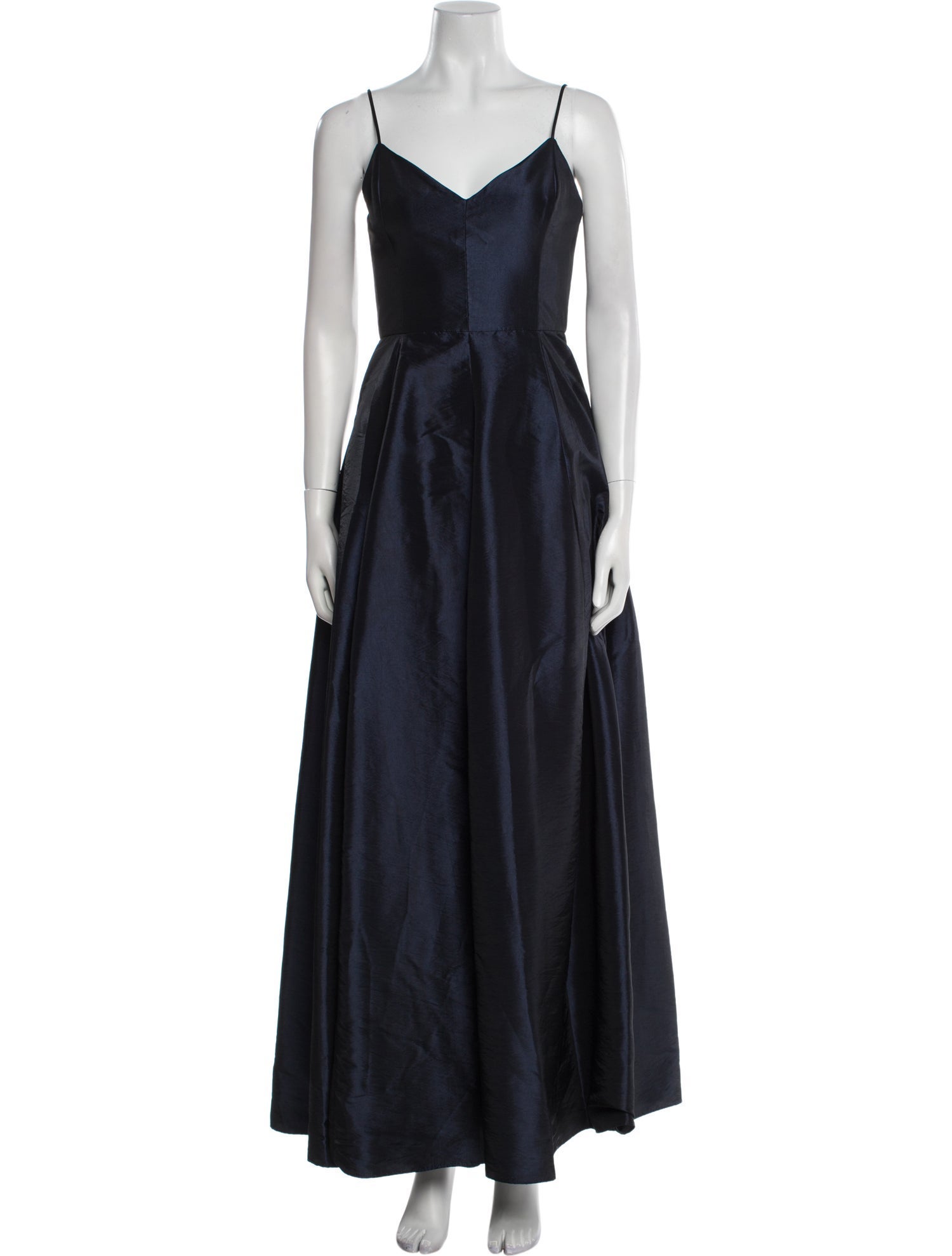 Halston Heritage Nylon Long Dress