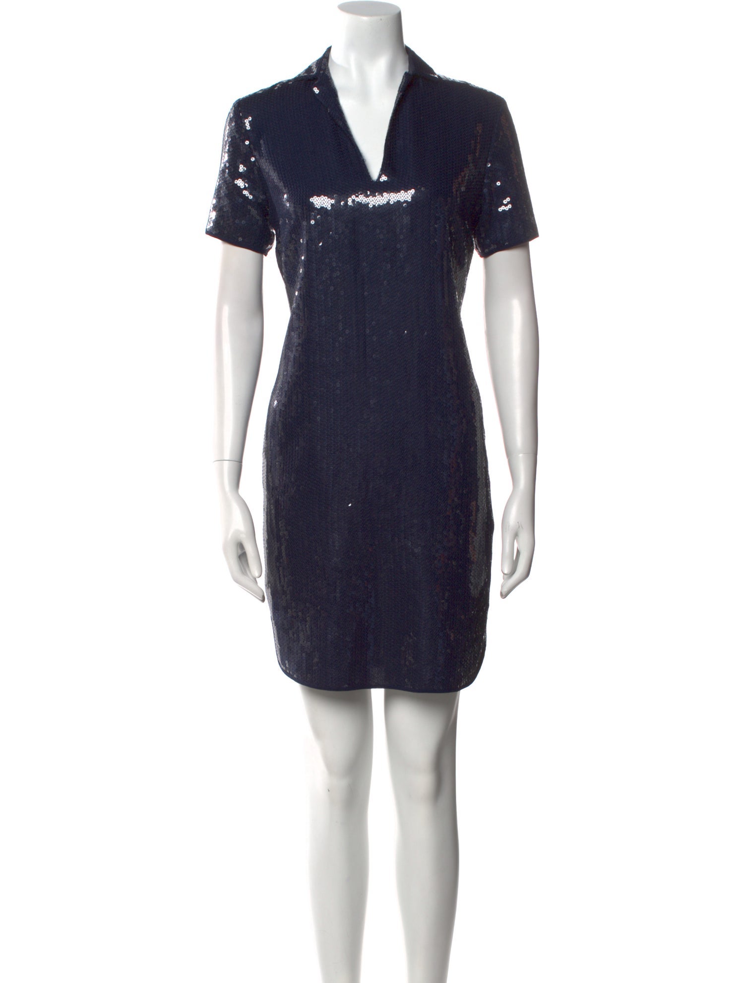 Halston Heritage Patterned Mini Dress