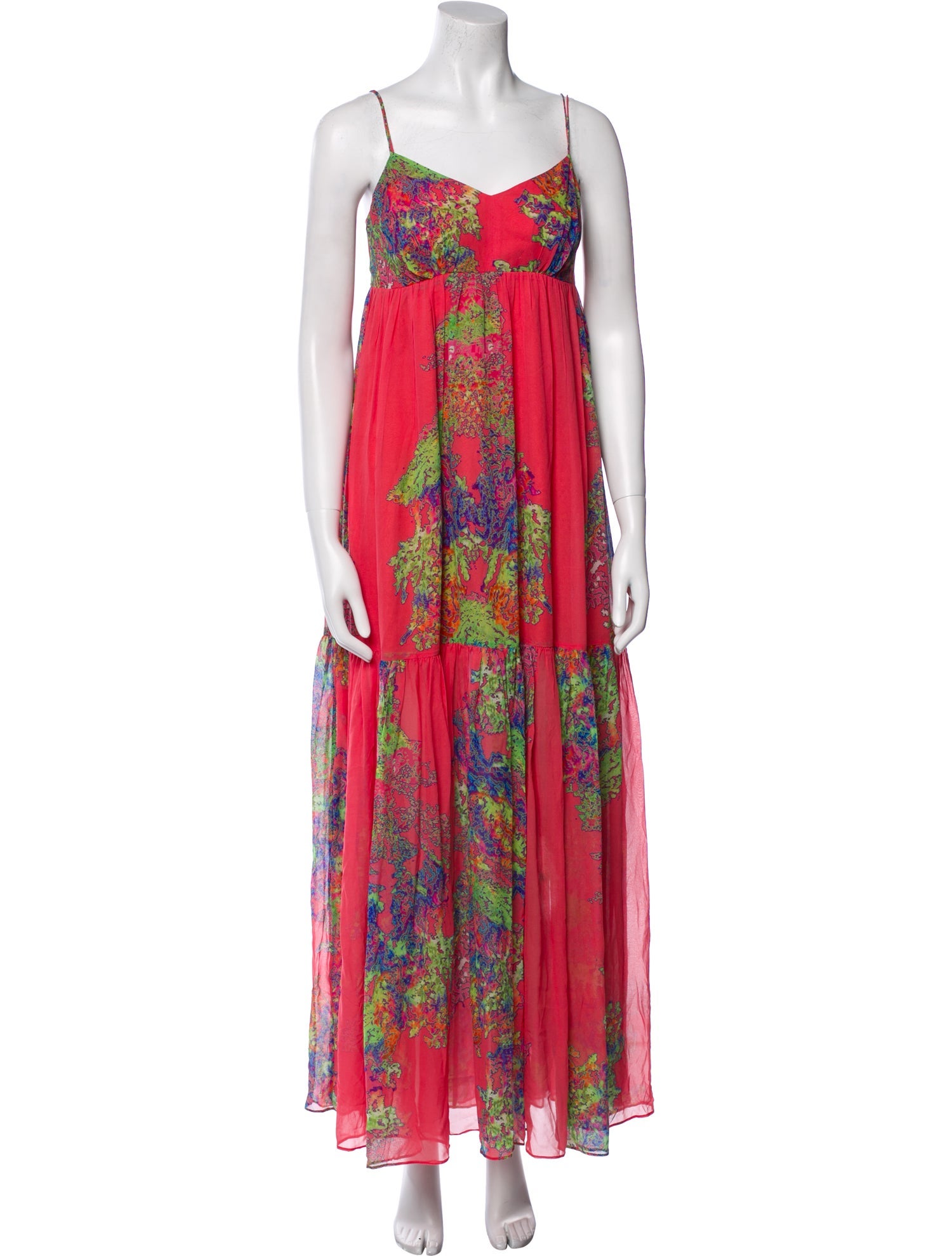 Halston Heritage Silk Long Dress w/ Tags