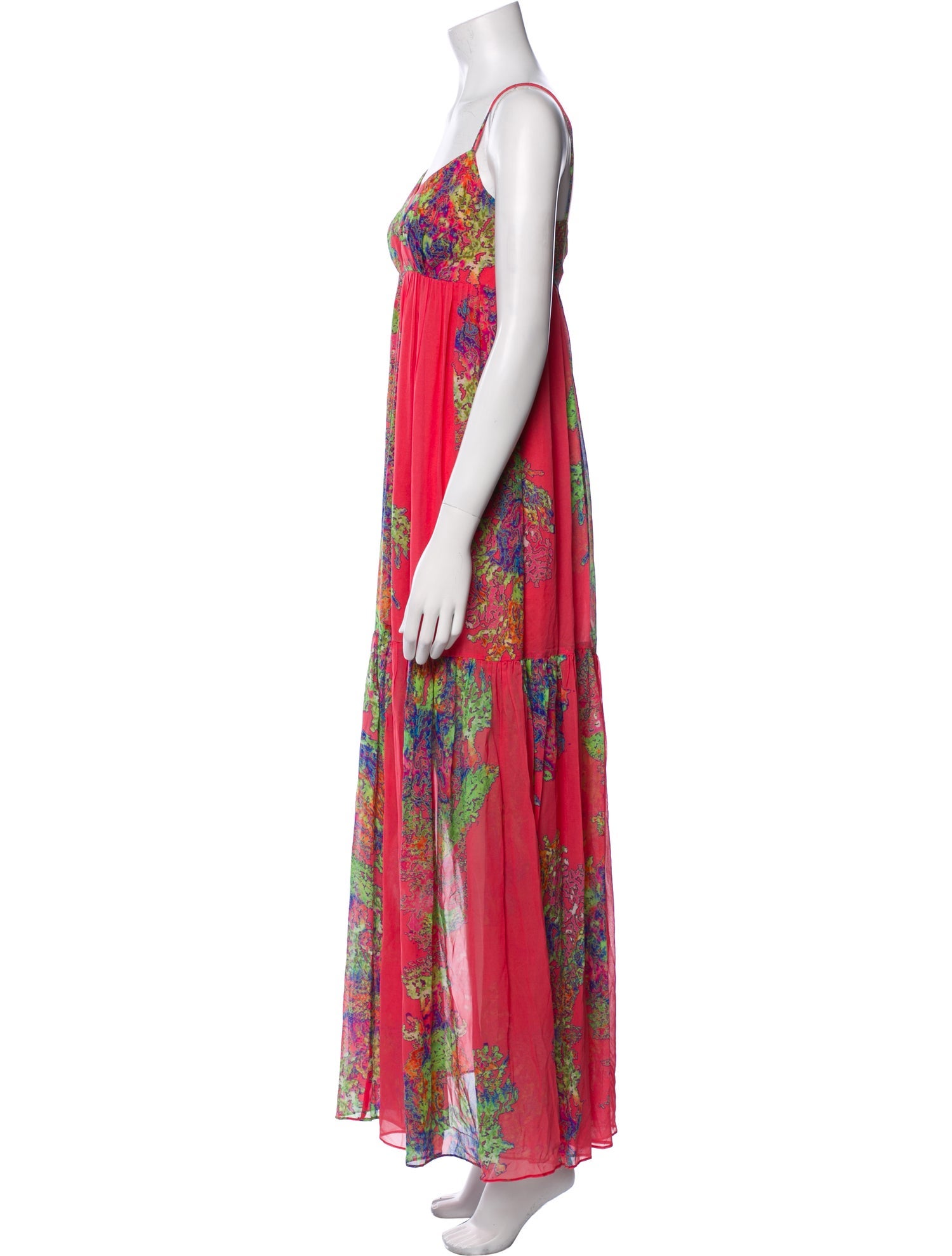 Halston Heritage Silk Long Dress w/ Tags
