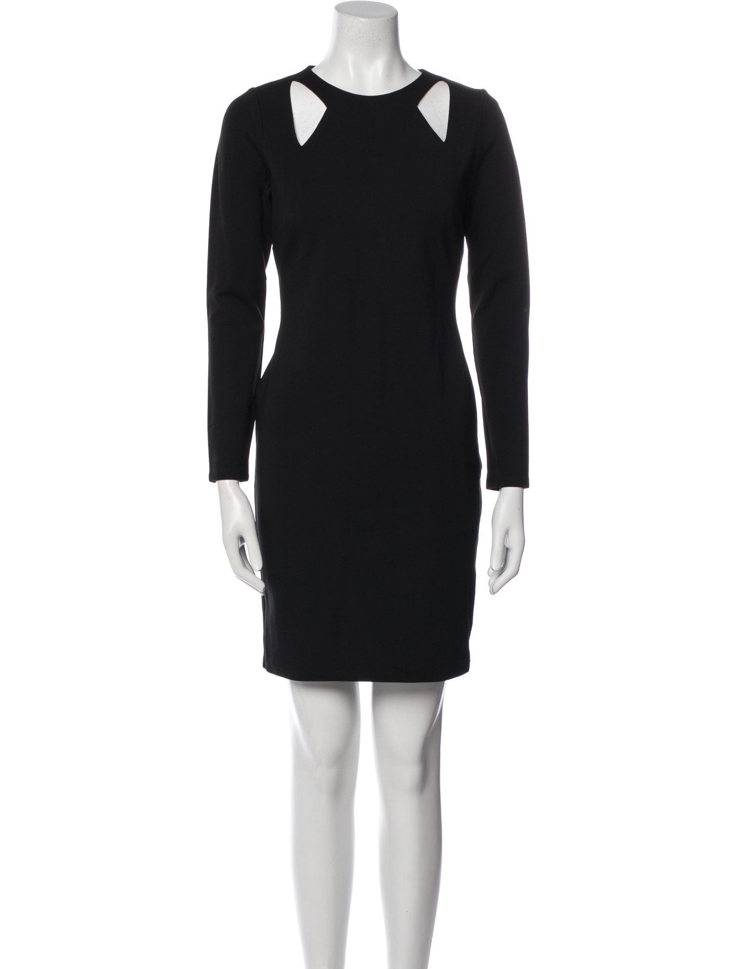 Halston Heritage Crew Neck Mini Dress w/ Tags