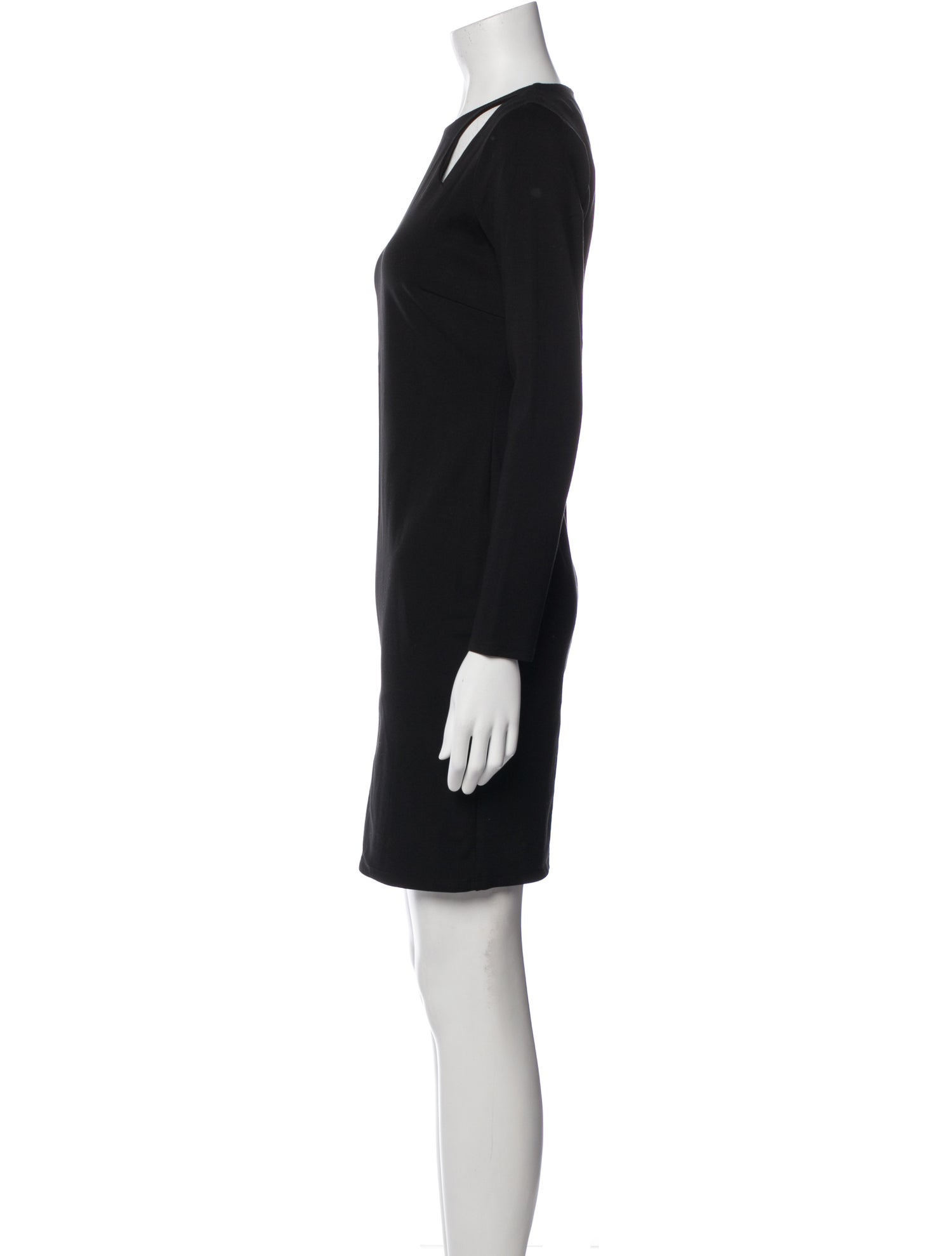 Halston Heritage Crew Neck Mini Dress w/ Tags