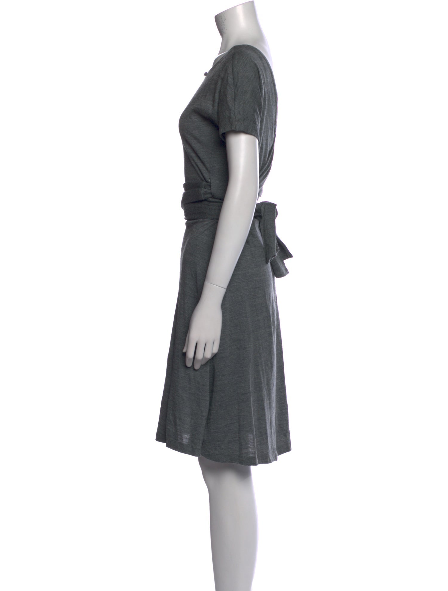 Halston Heritage Scoop Neck Knee-Length Dress w/ Tags