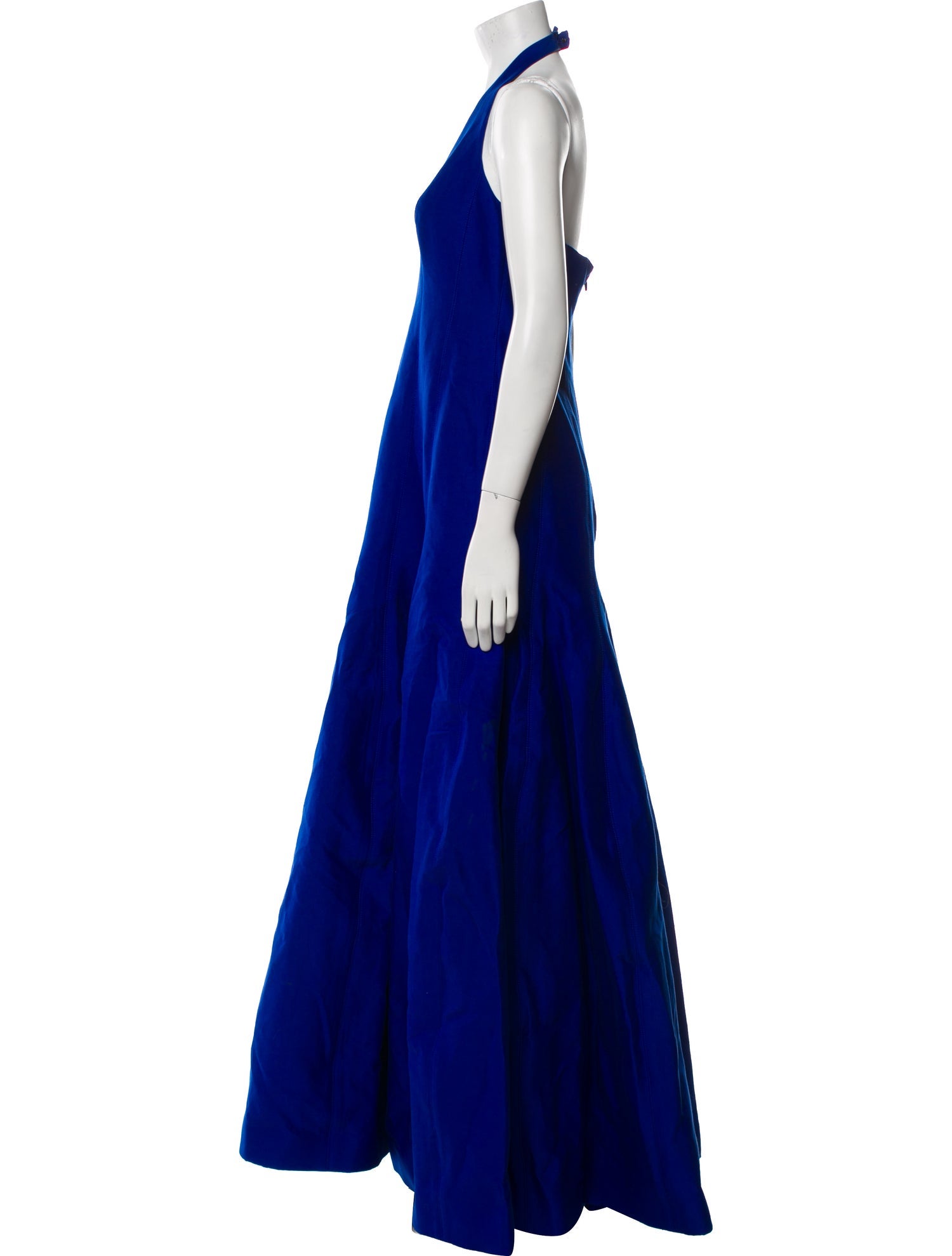 Halston Heritage Halterneck Long Dress w/ Tags