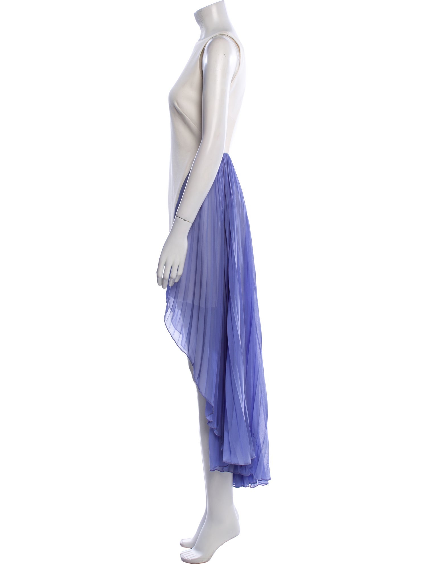 Halston Heritage Printed Long Dress