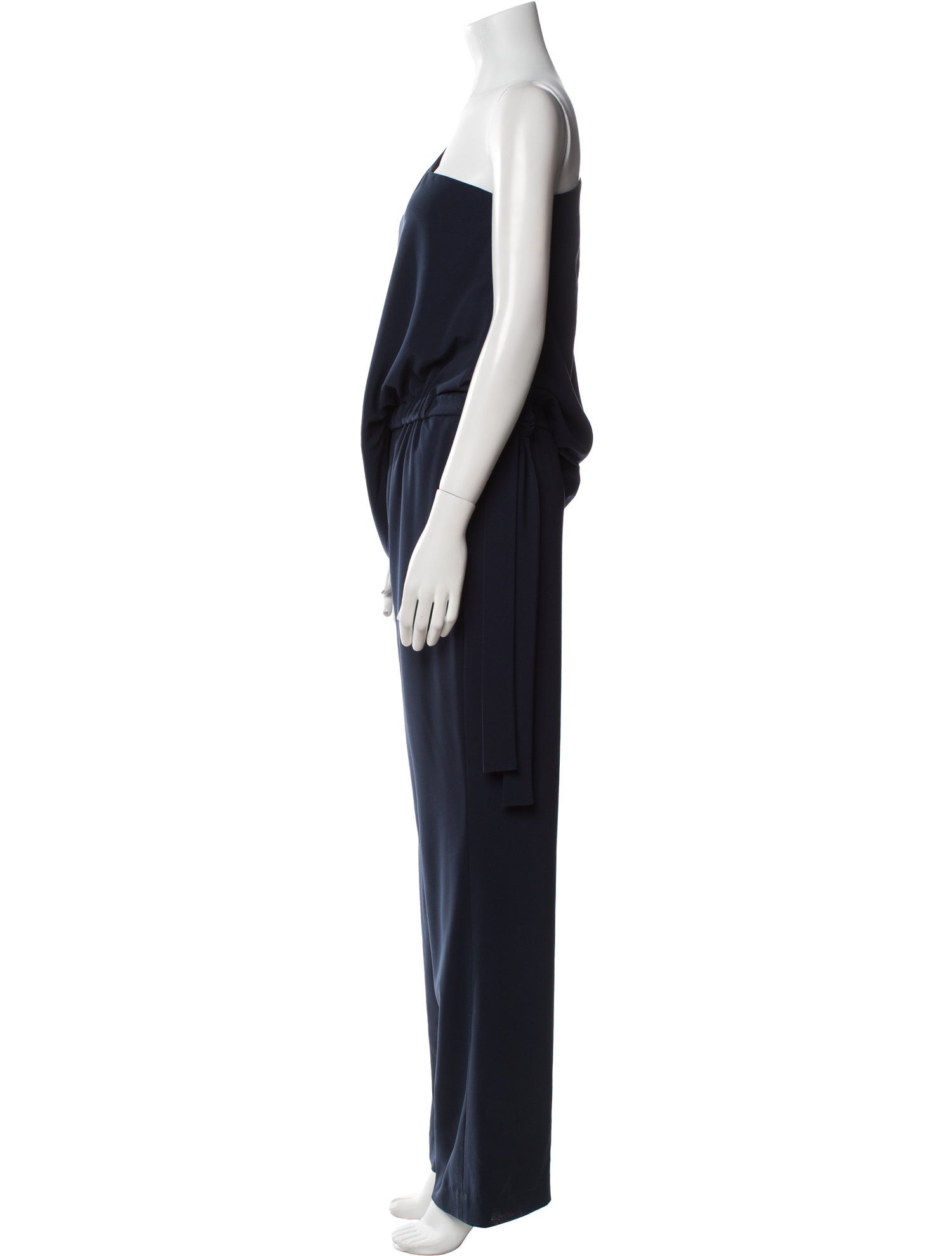 Halston Heritage One-Shoulder Jumpsuit