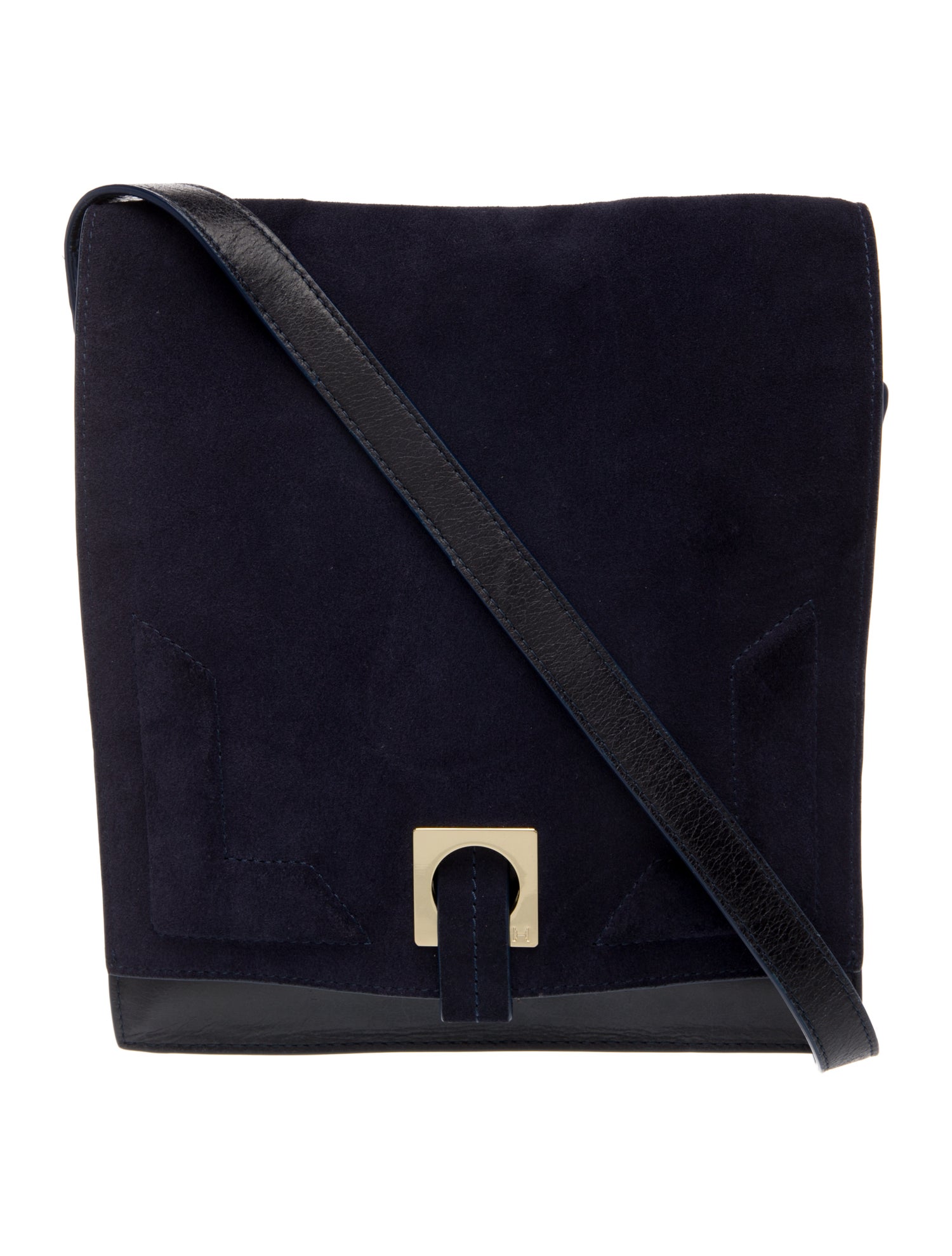 Halston Heritage Suede Messenger Bag