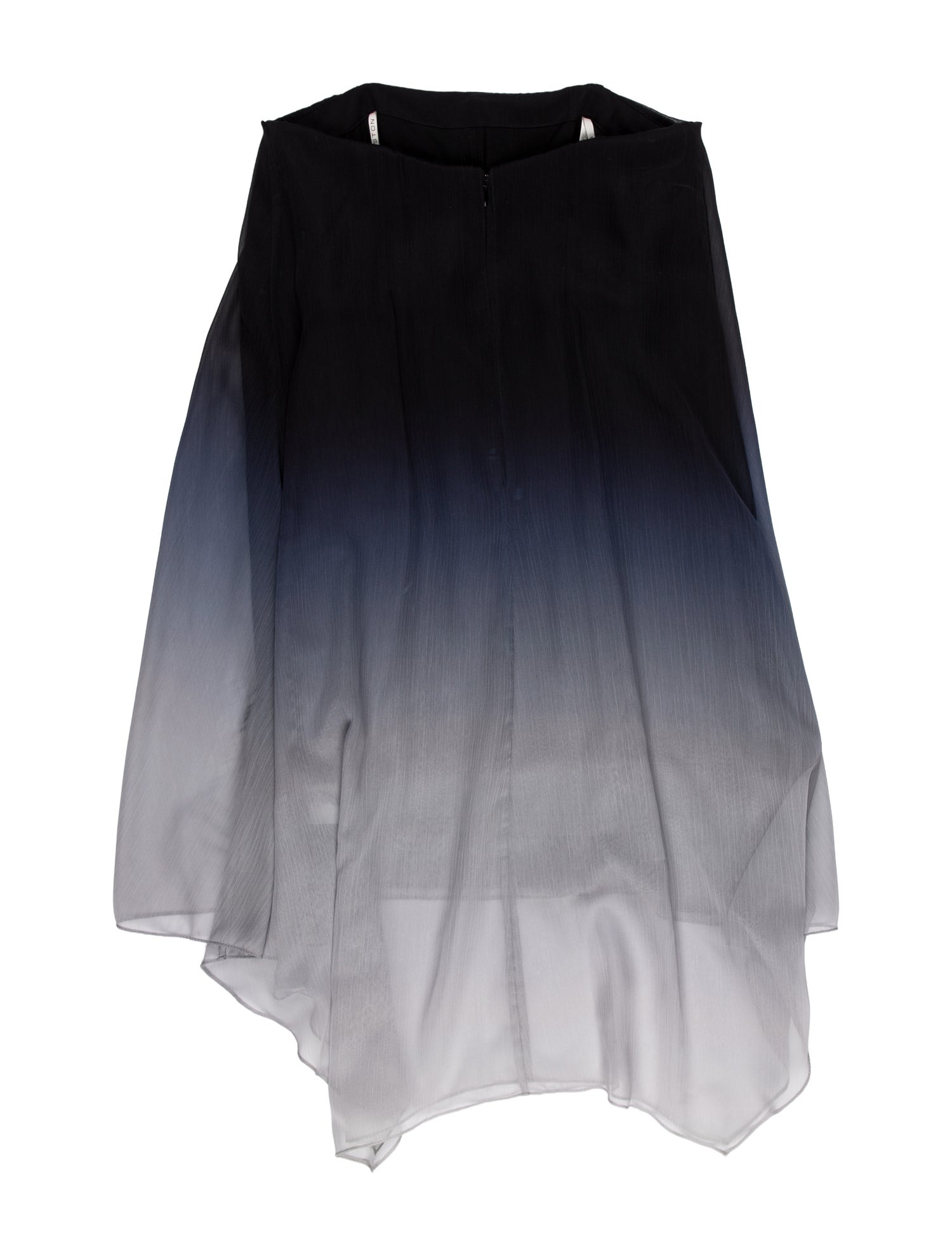 Halston Heritage Strapless Midi Length Dress